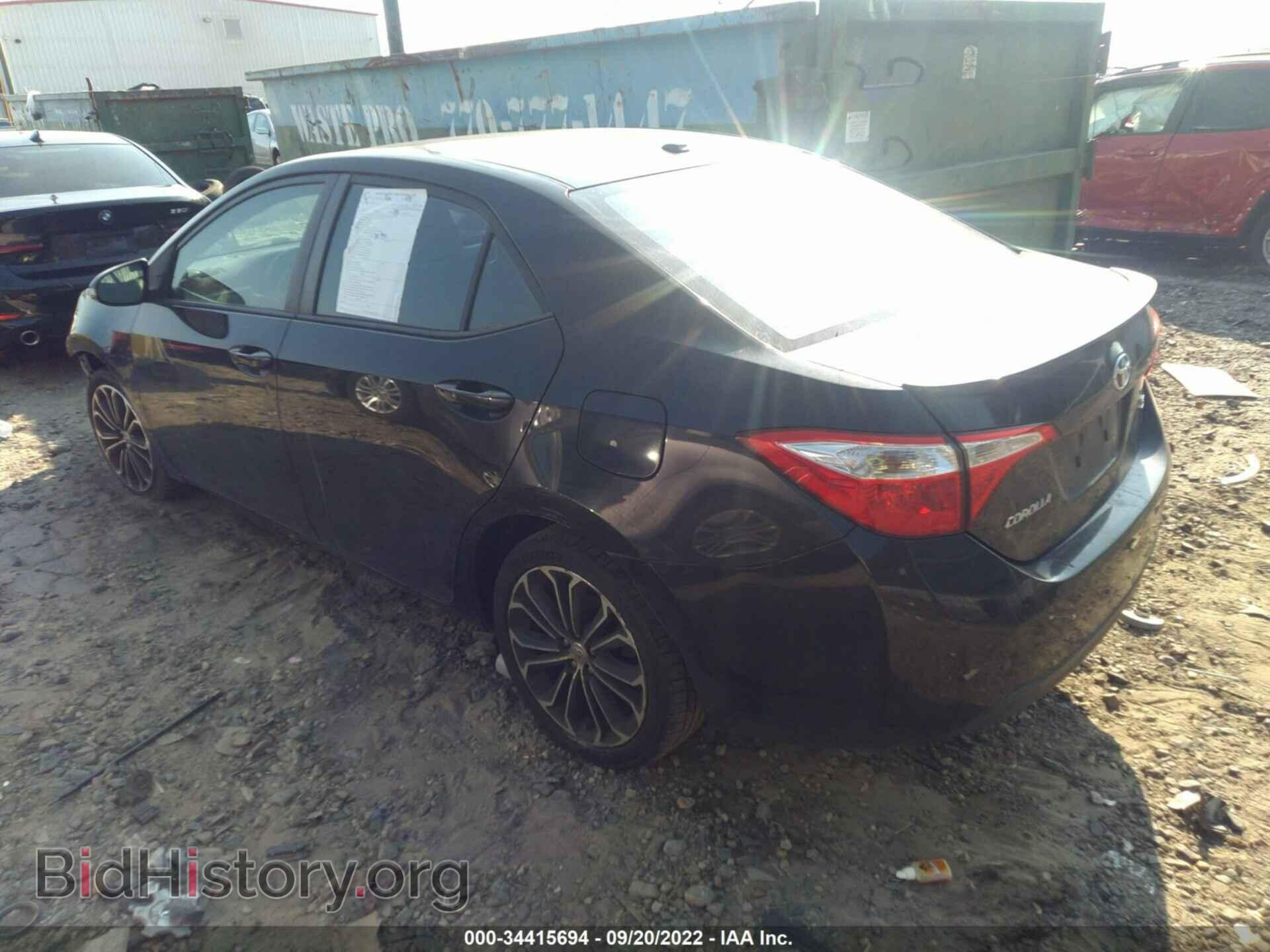 2014 TOYOTA COROLLA - VIN: 5YFBURHE6EP170376 - Photo 3