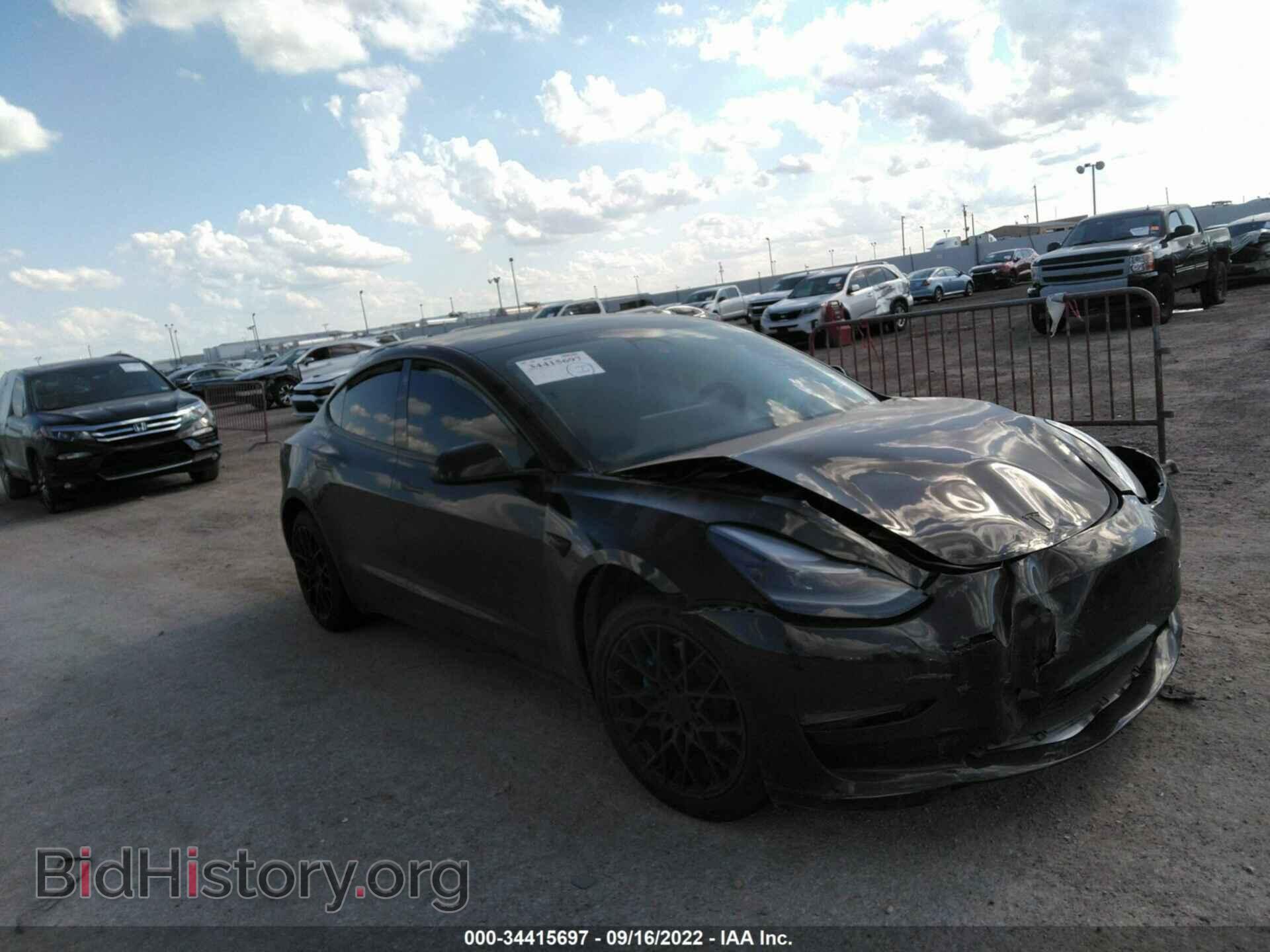Photo 5YJ3E1EA7MF046048 - TESLA MODEL 3 2021