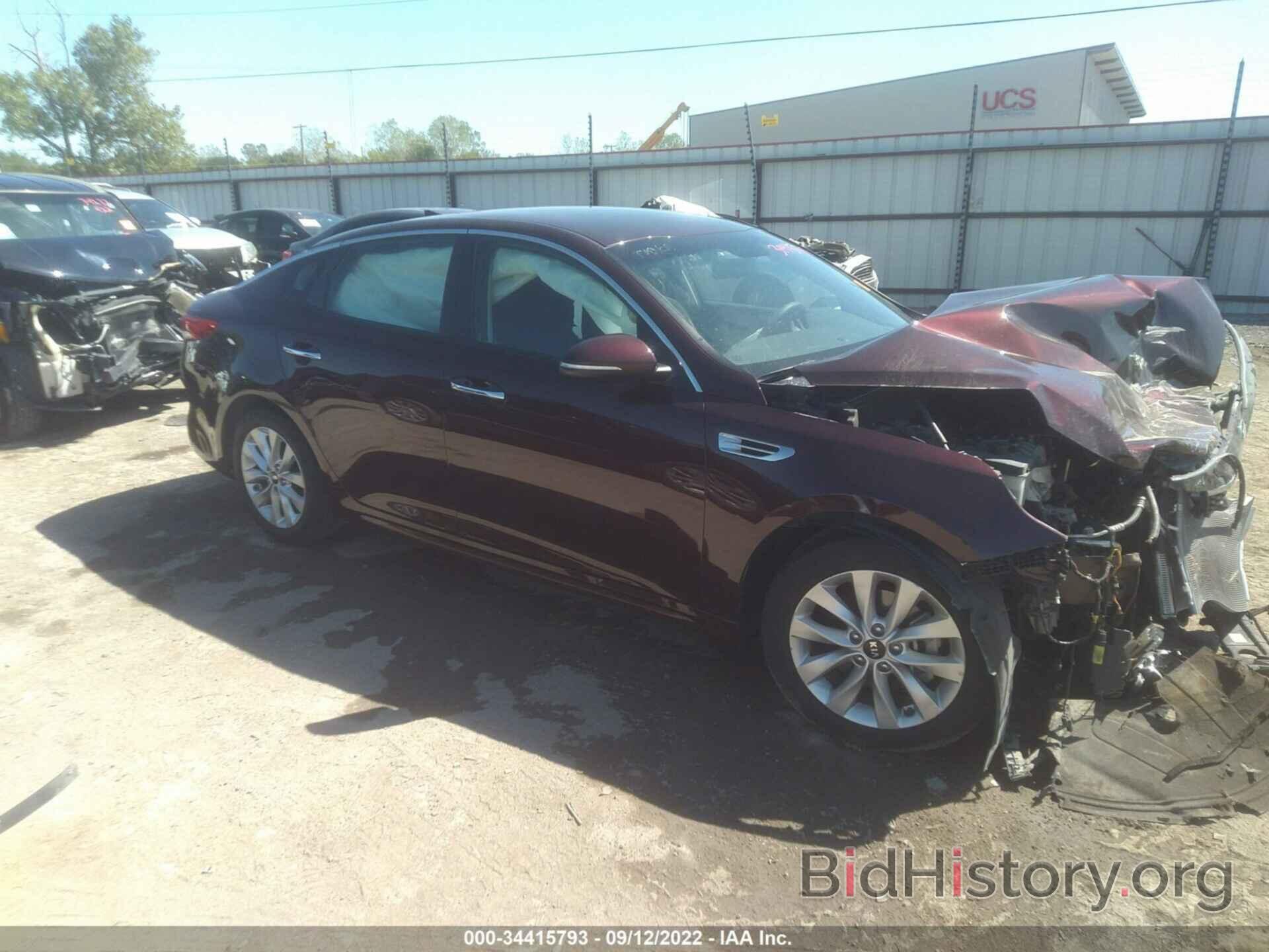 Photo 5XXGT4L37GG061292 - KIA OPTIMA 2016