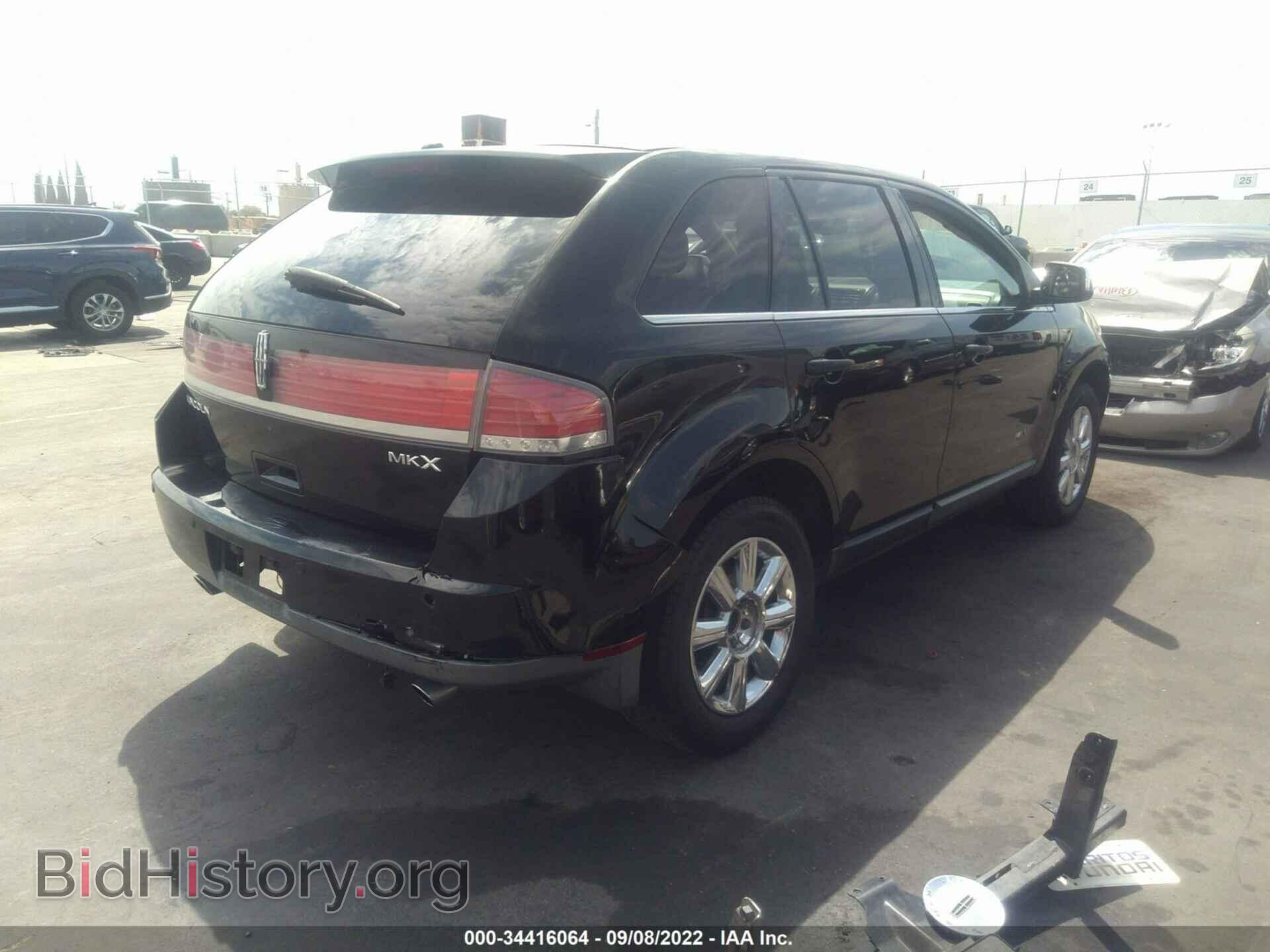 2007 LINCOLN MKX - VIN: 2LMDU68C77BJ26100 - Фото 4