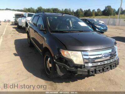 2007 Ford EDGE SEL, black — VIN 2FMDK38C67BA64480, IAAI