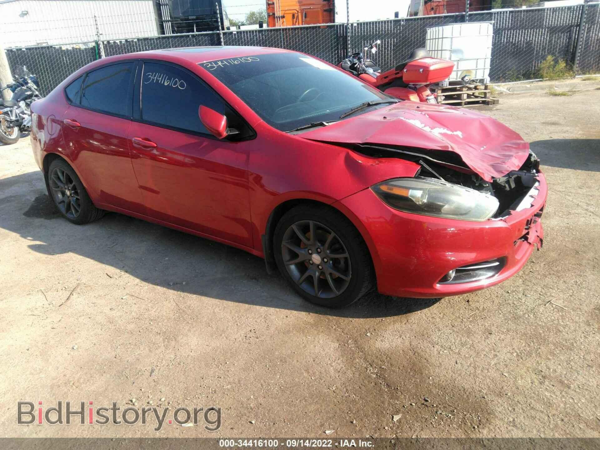 Фотография 1C3CDFBB7FD422484 - DODGE DART 2015