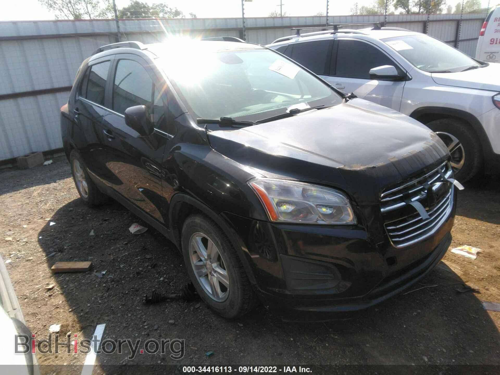 Фотография 3GNCJLSB2FL192003 - CHEVROLET TRAX 2015