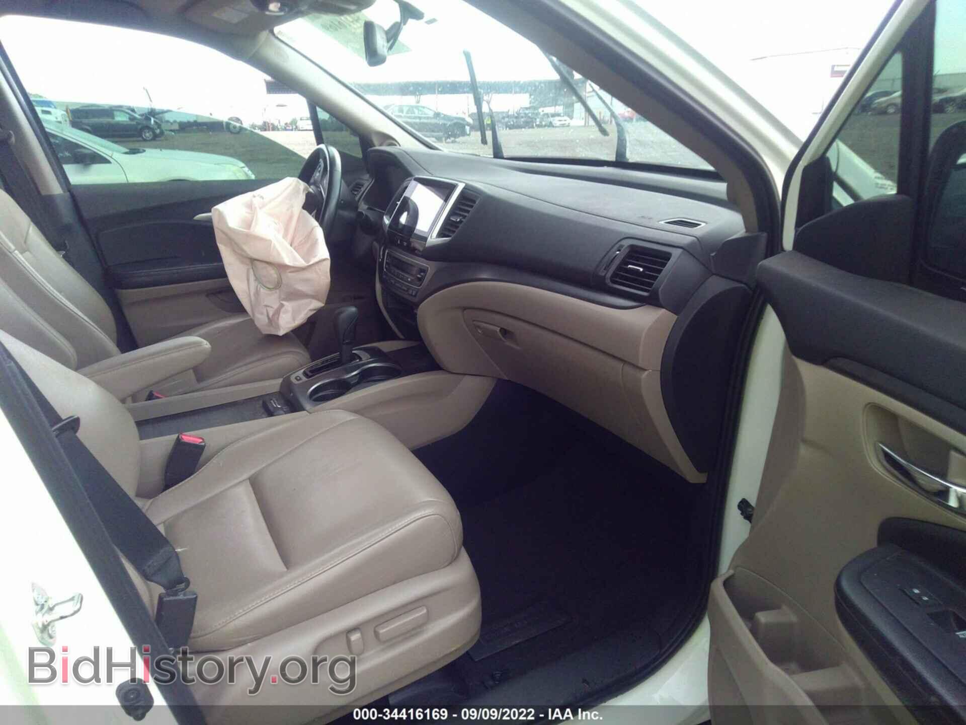 2016 HONDA PILOT - VIN: 5FNYF5H51GB014631 - Фото 5