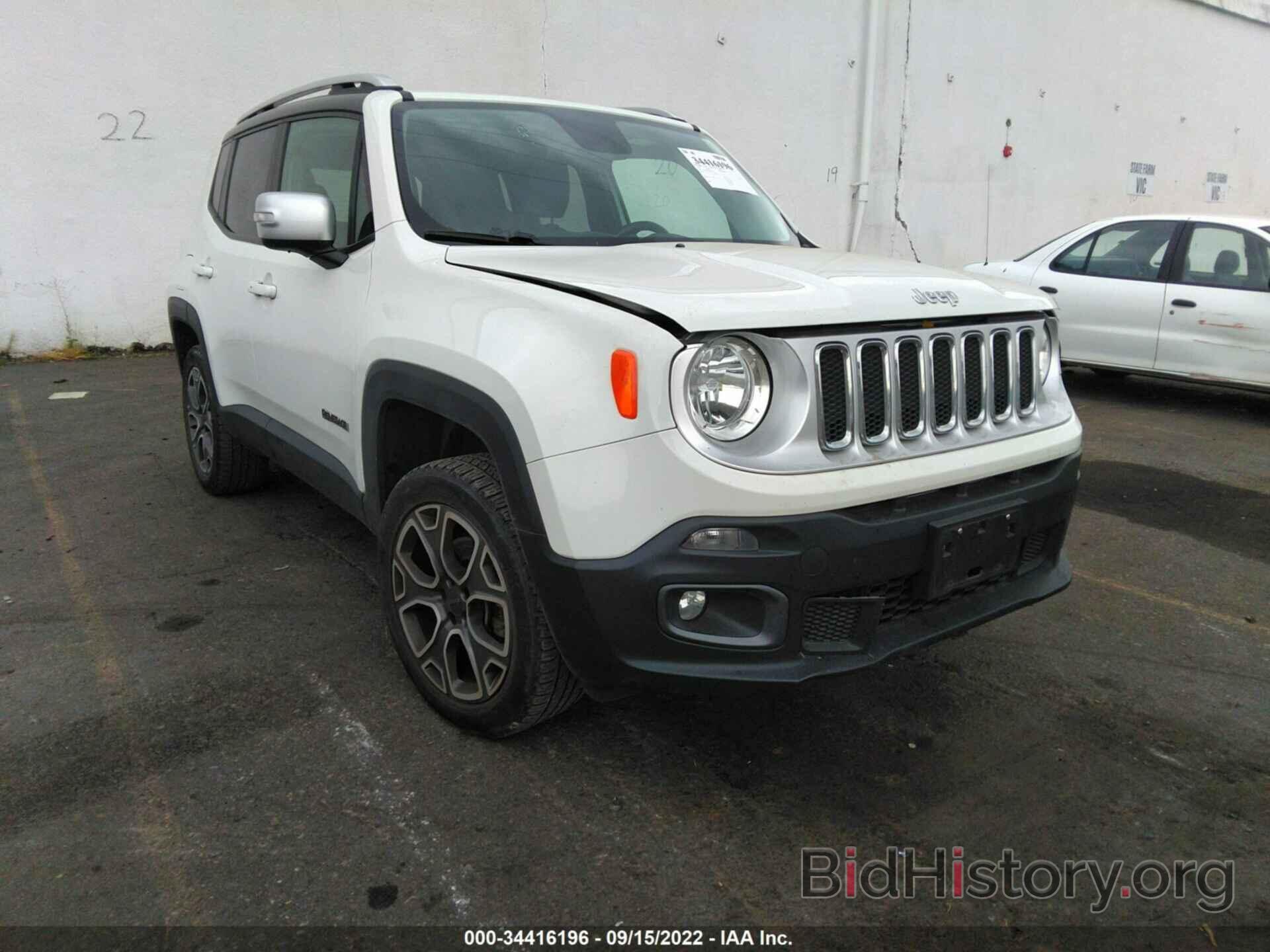 Фотография ZACCJBDT7FPB34565 - JEEP RENEGADE 2015