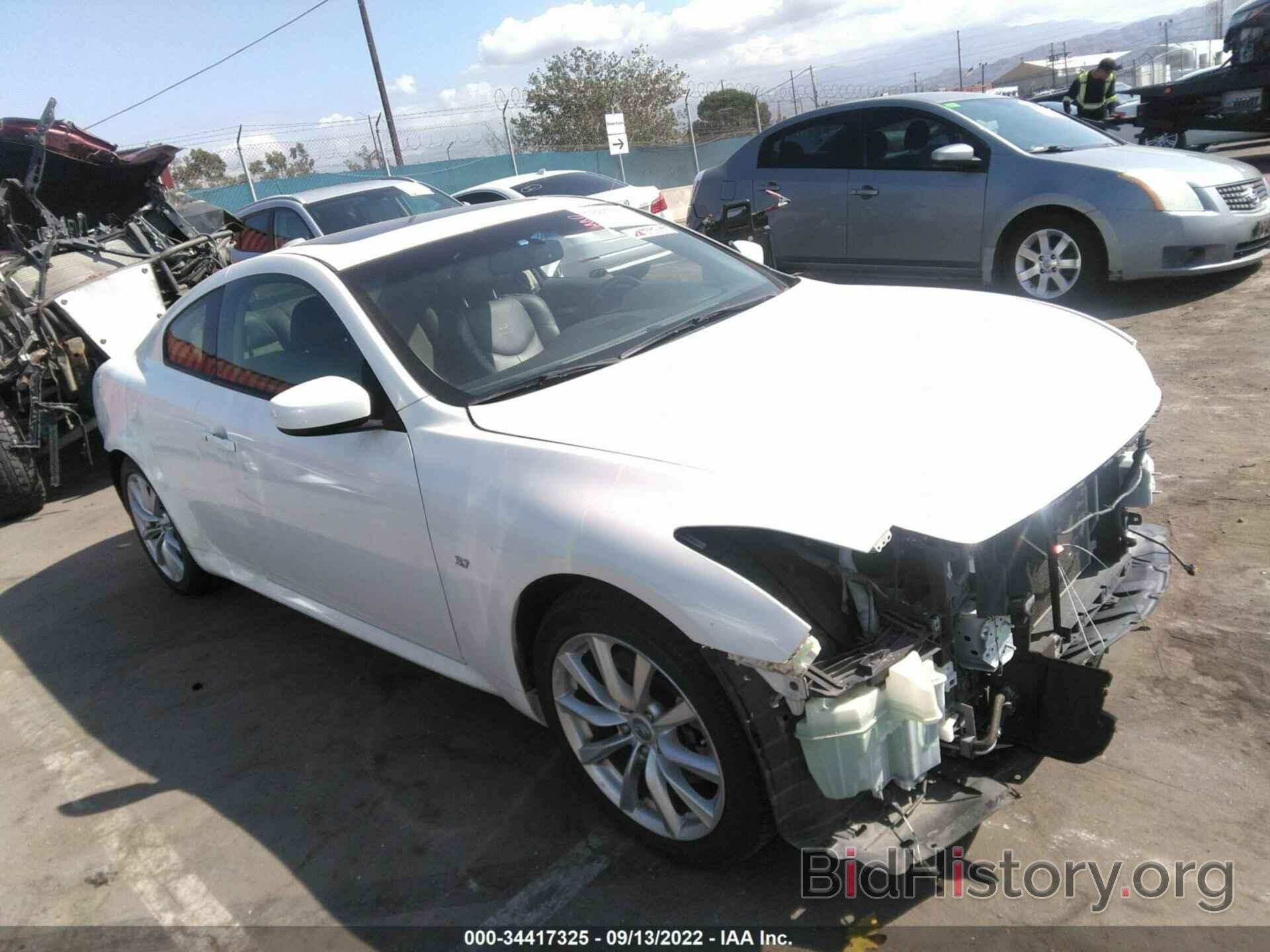 Photo JN1CV6EK2EM111258 - INFINITI Q60 COUPE 2014