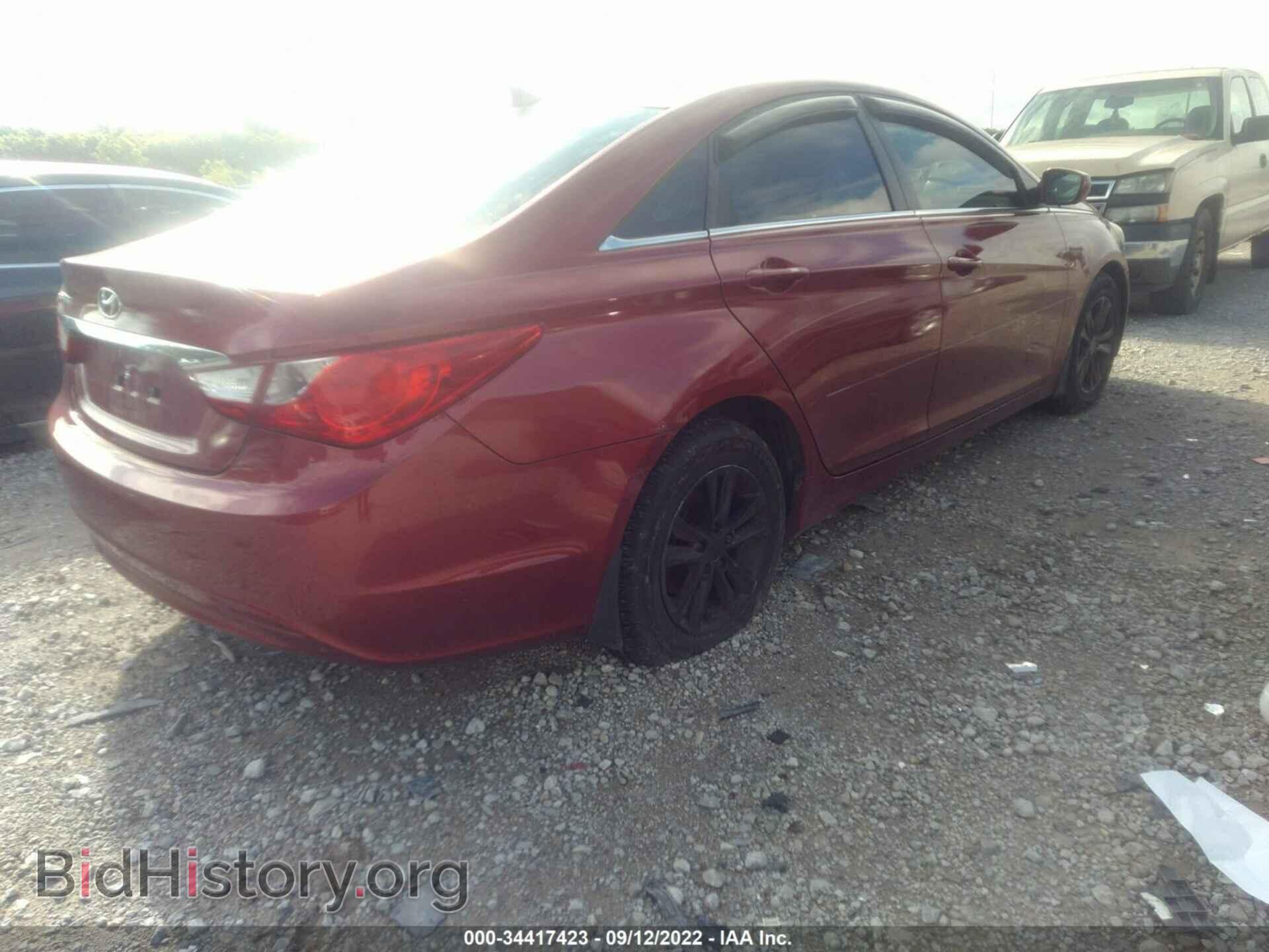 2013 HYUNDAI SONATA - VIN: 5NPEB4AC0DH767470 - Фото 4