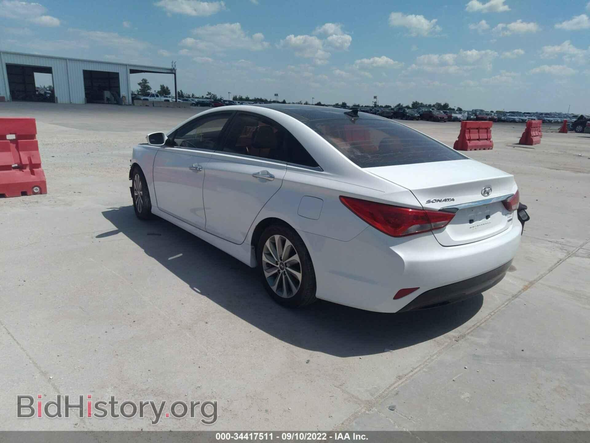 2014 HYUNDAI SONATA - VIN: 5NPEC4AC2EH892016 - Фото 3