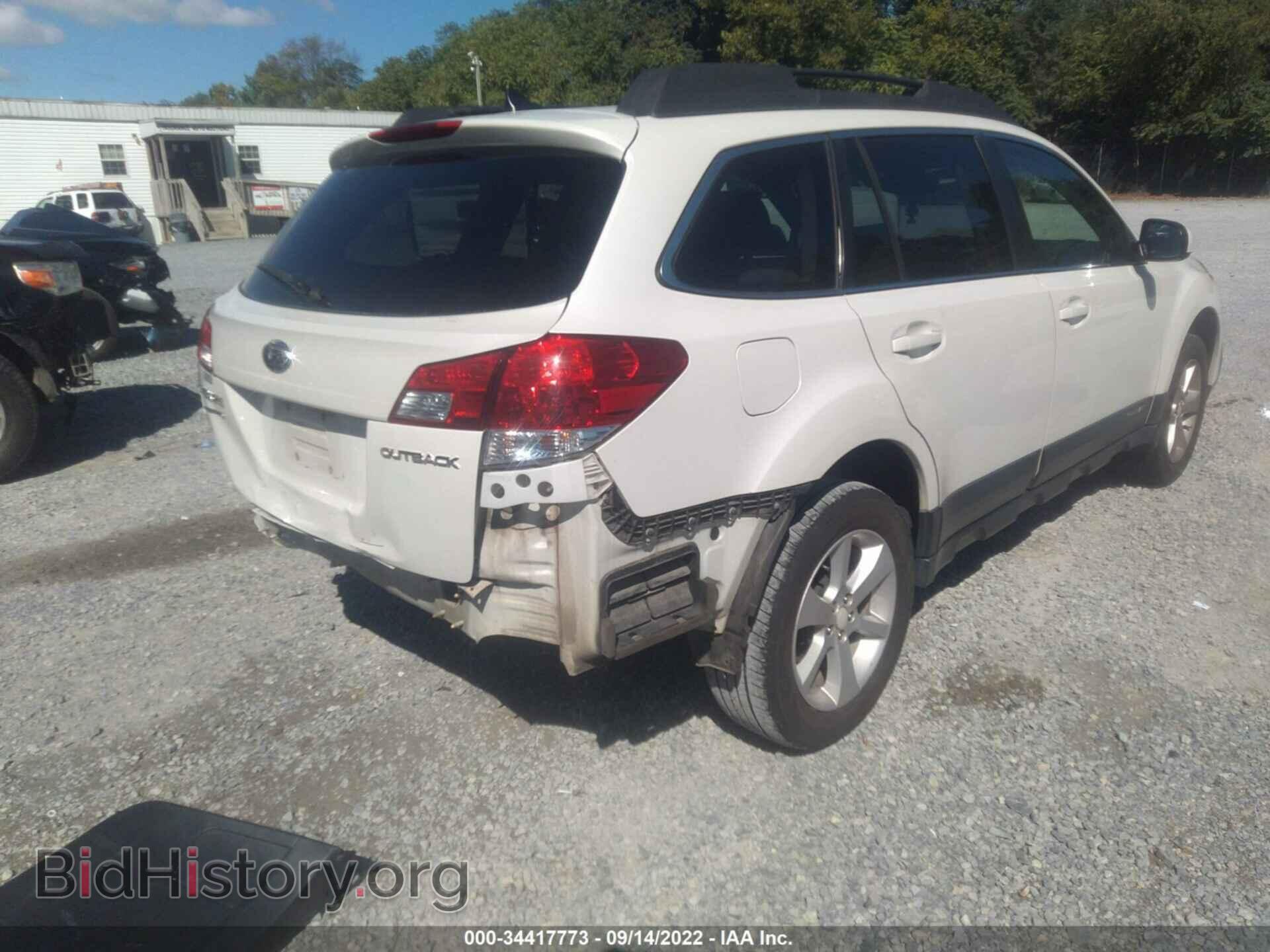 2014 SUBARU OUTBACK - VIN: 4S4BRCDC1E3276564 - Фото 4
