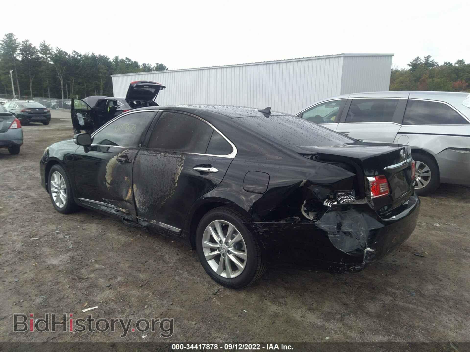 2011 LEXUS ES 350 - VIN: JTHBK1EG5B2438761 - Фото 3