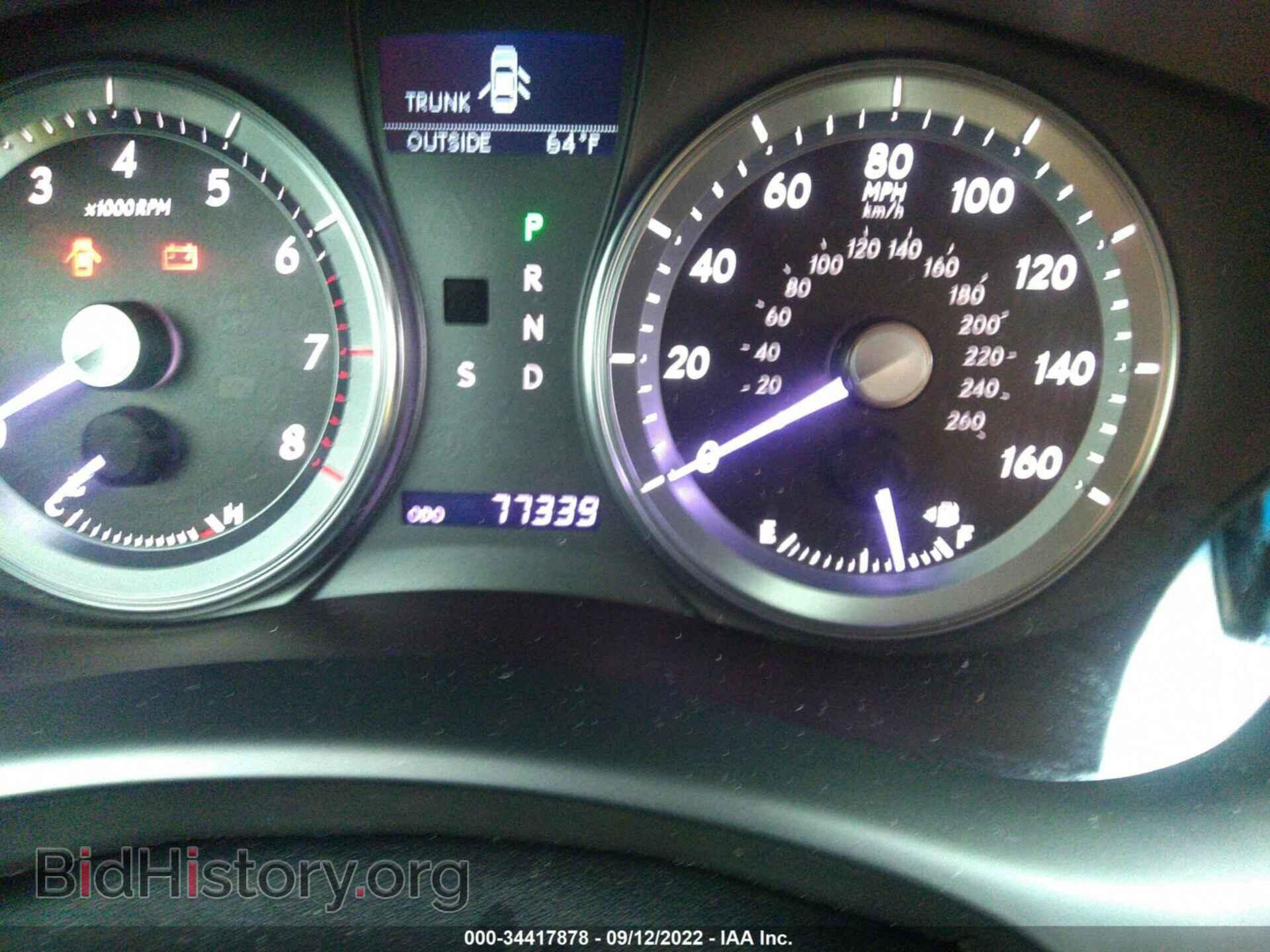 2011 LEXUS ES 350 - VIN: JTHBK1EG5B2438761 - Фото 7