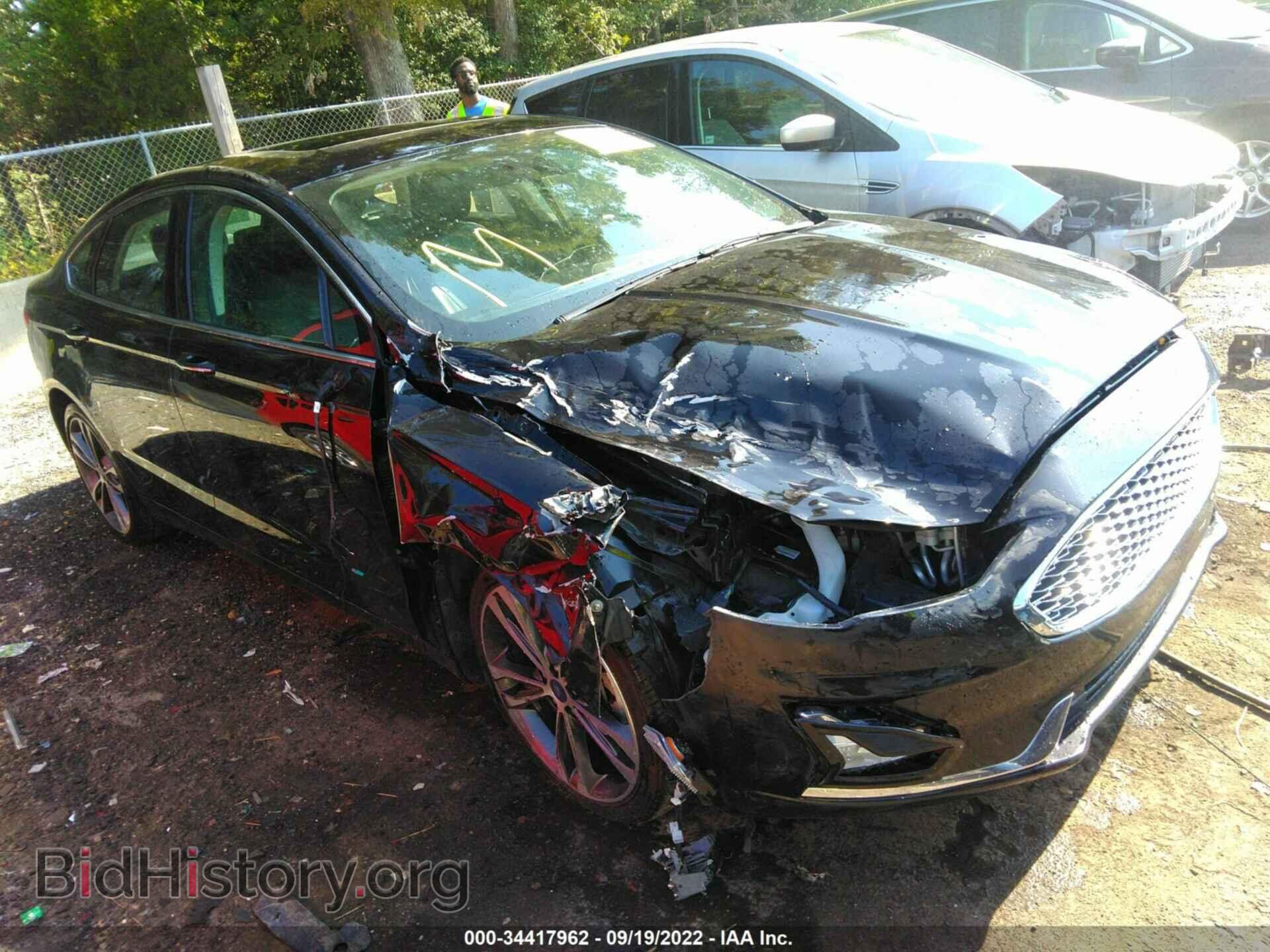 Фотография 3FA6P0D93LR116611 - FORD FUSION 2020