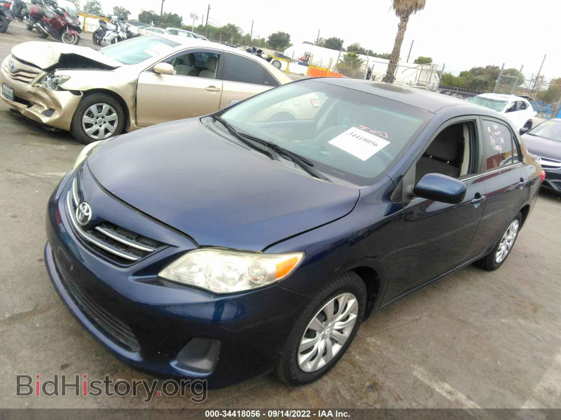 2013 TOYOTA COROLLA - VIN: 5YFBU4EE6DP178564 - Фото 2
