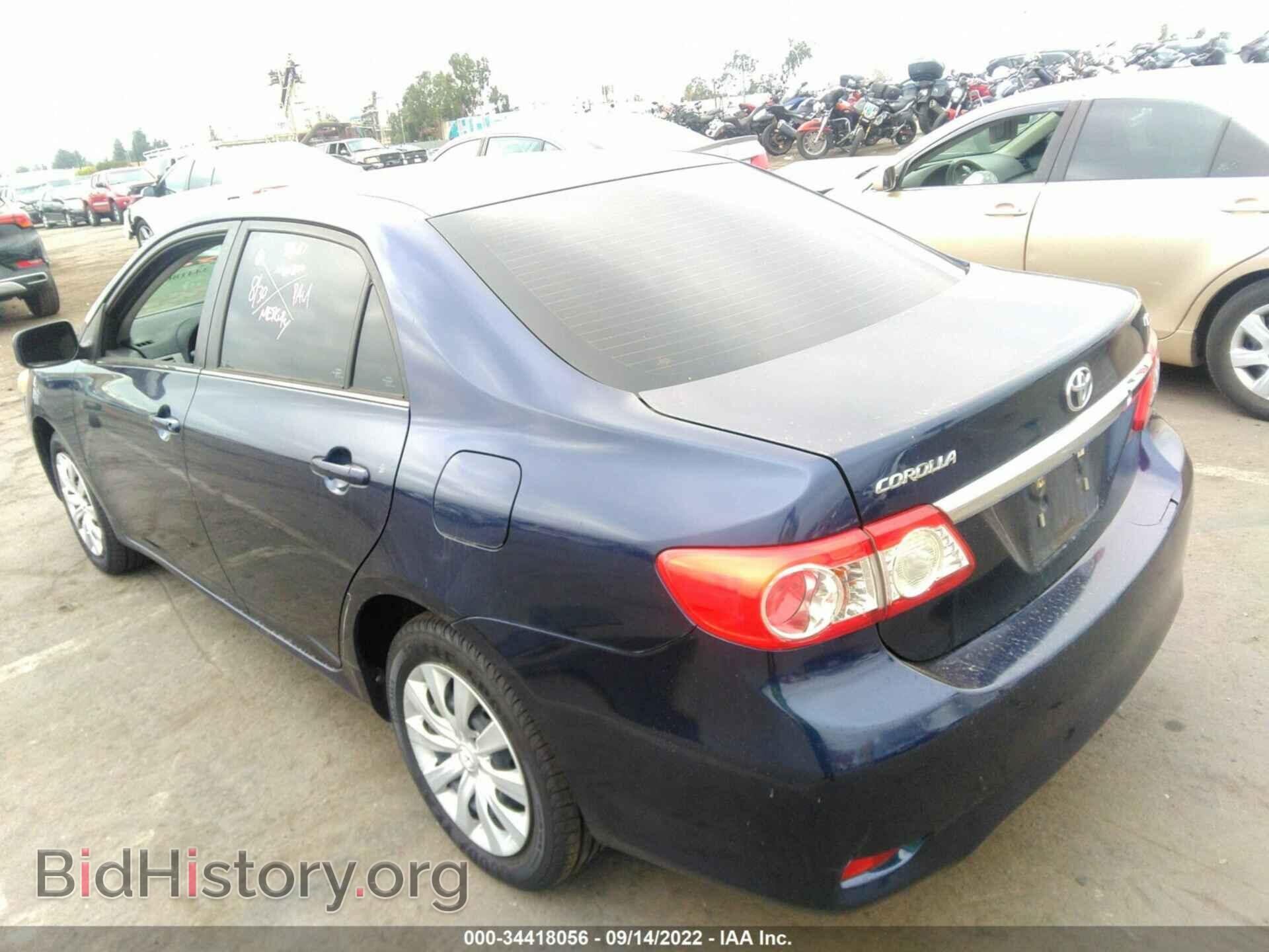 2013 TOYOTA COROLLA - VIN: 5YFBU4EE6DP178564 - Фото 3