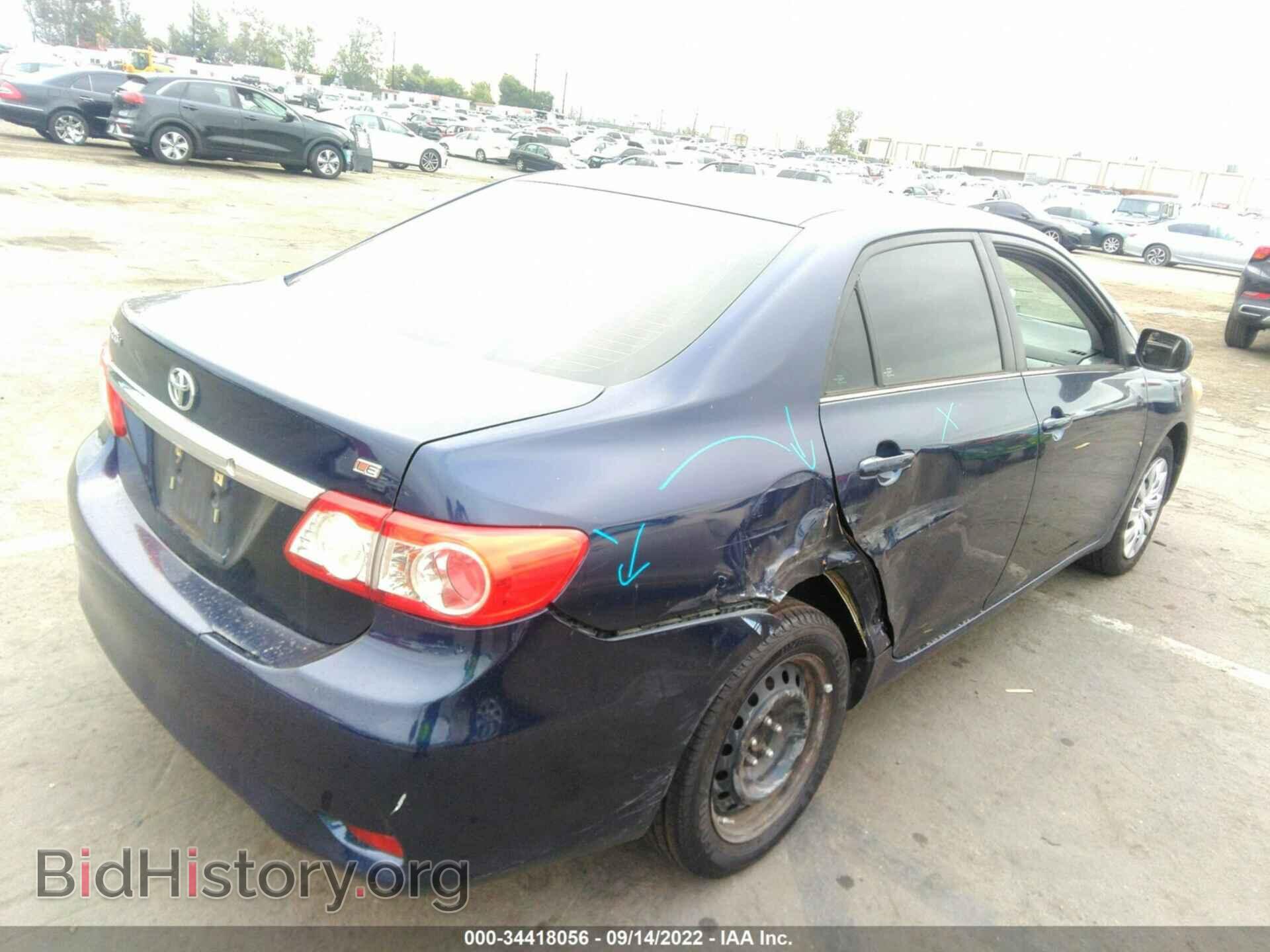 2013 TOYOTA COROLLA - VIN: 5YFBU4EE6DP178564 - Фото 4