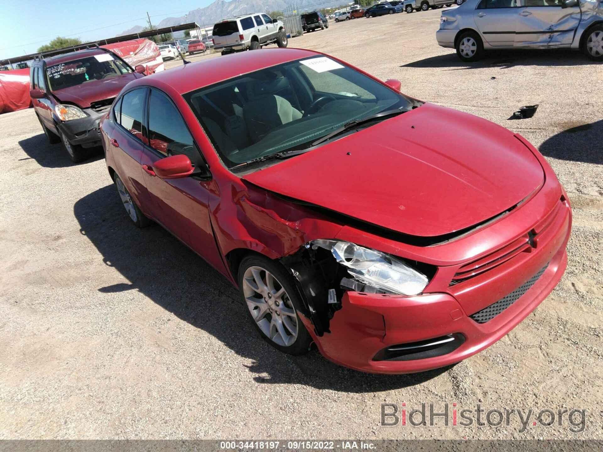 Photo 1C3CDFBH0DD118575 - DODGE DART 2013