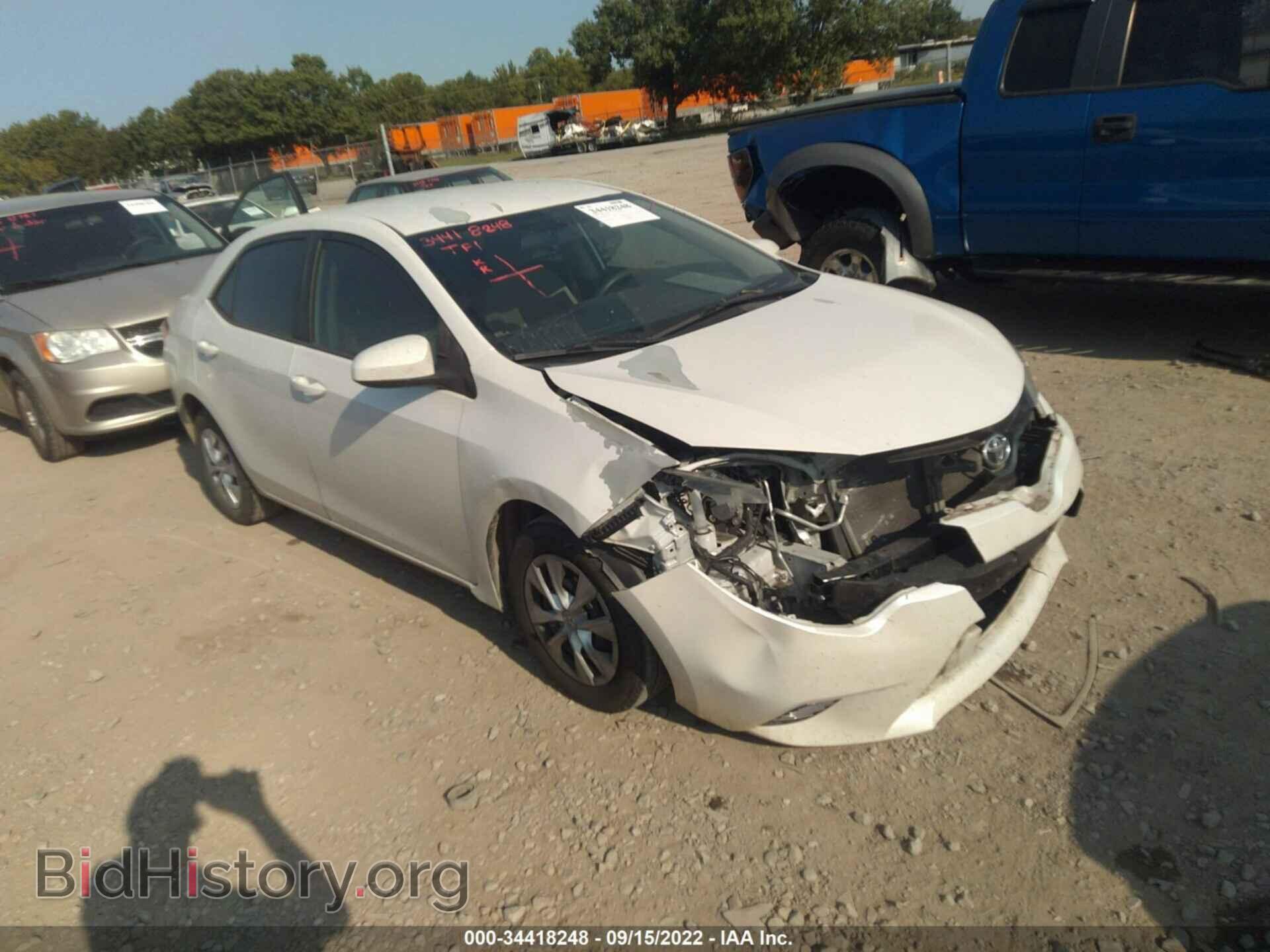 Photo 5YFBPRHE6FP246736 - TOYOTA COROLLA 2015
