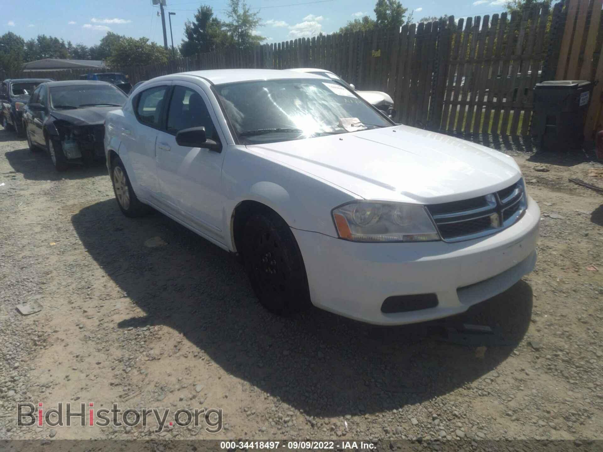 Фотография 1B3BD4FB5BN579037 - DODGE AVENGER 2011