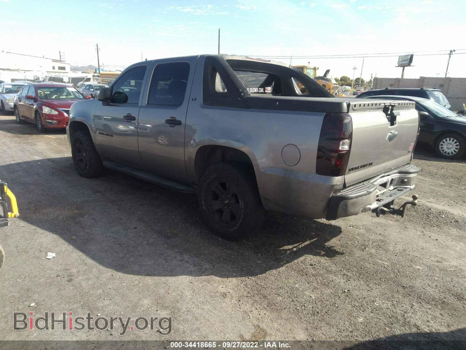 2007 CHEVROLET AVALANCHE - VIN: 3GNEC12087G266833 - Фото 3