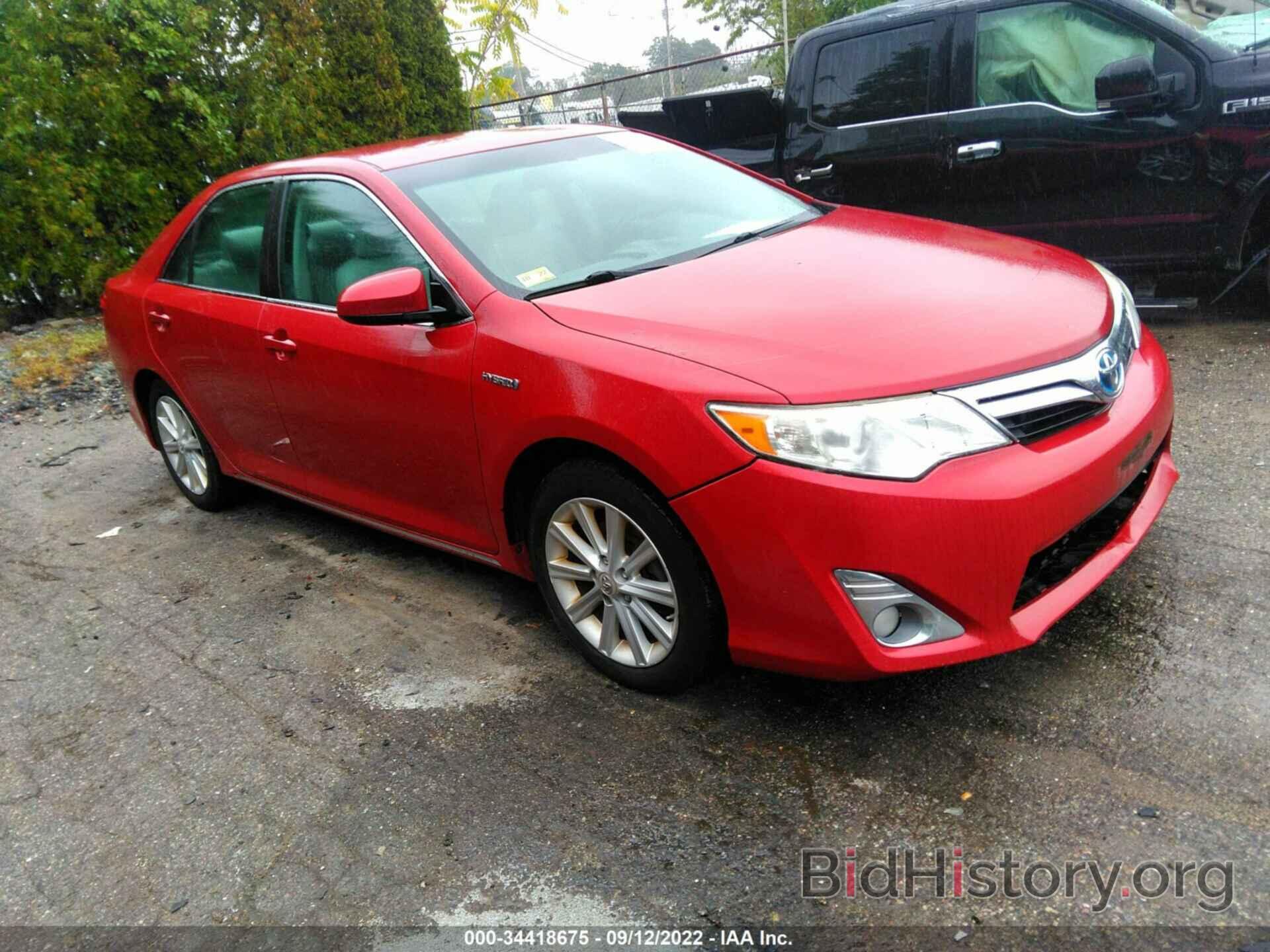 Photo 4T1BD1FK9CU019506 - TOYOTA CAMRY HYBRID 2012