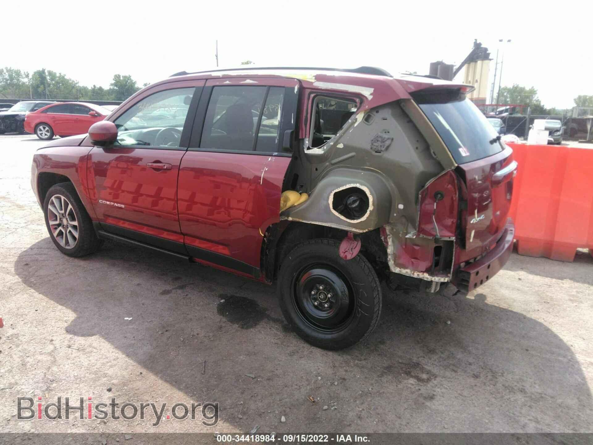 2015 JEEP COMPASS - VIN: 1C4NJDCB1FD383259 - Фото 3