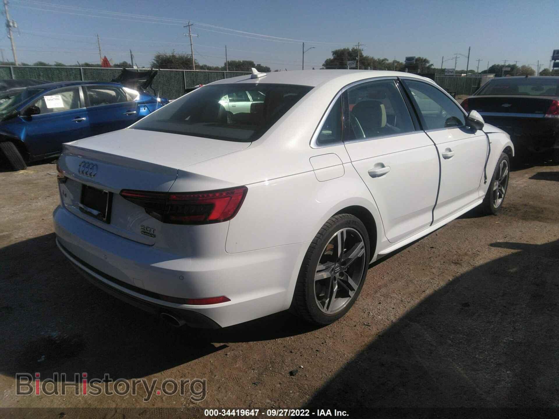 2017 AUDI A4 - VIN: WAUENAF48HN010293 - Фото 4