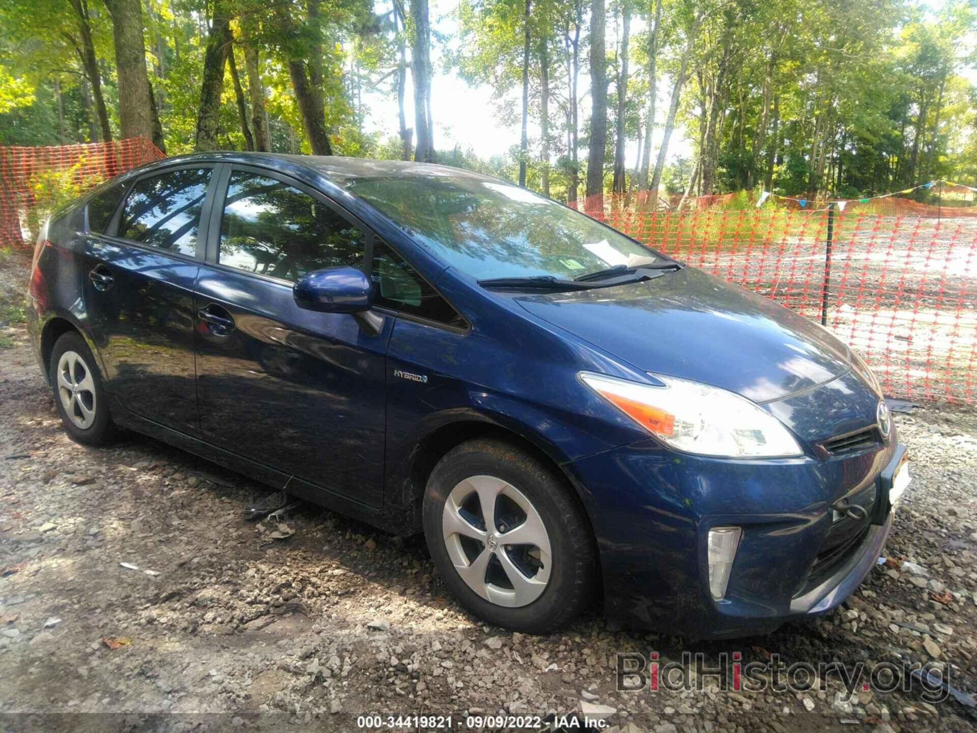 Photo JTDKN3DU6C1522056 - TOYOTA PRIUS 2012