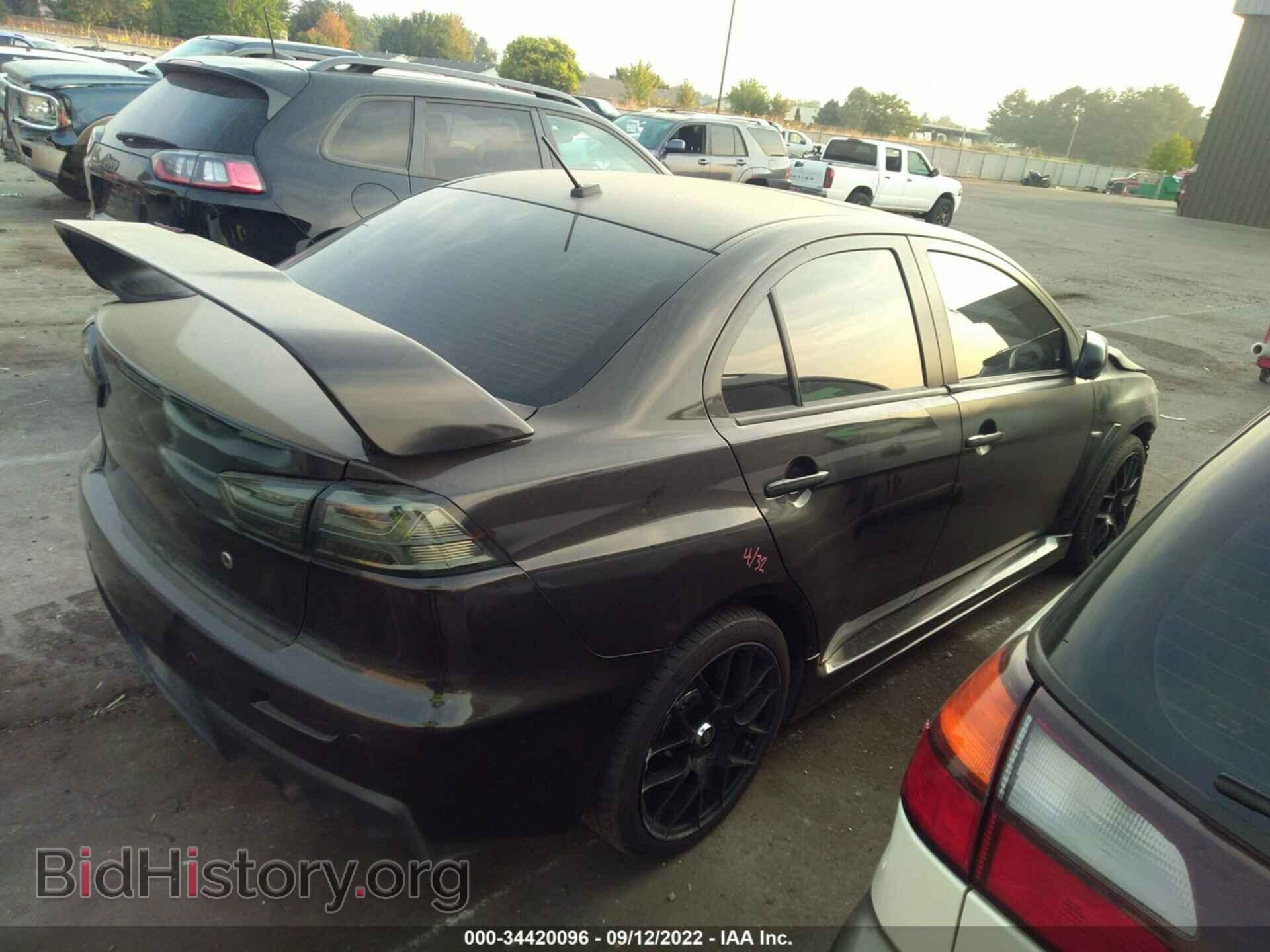 2014 MITSUBISHI LANCER EVOLUTION - VIN: JA32W8FV5EU021837 - Photo 4
