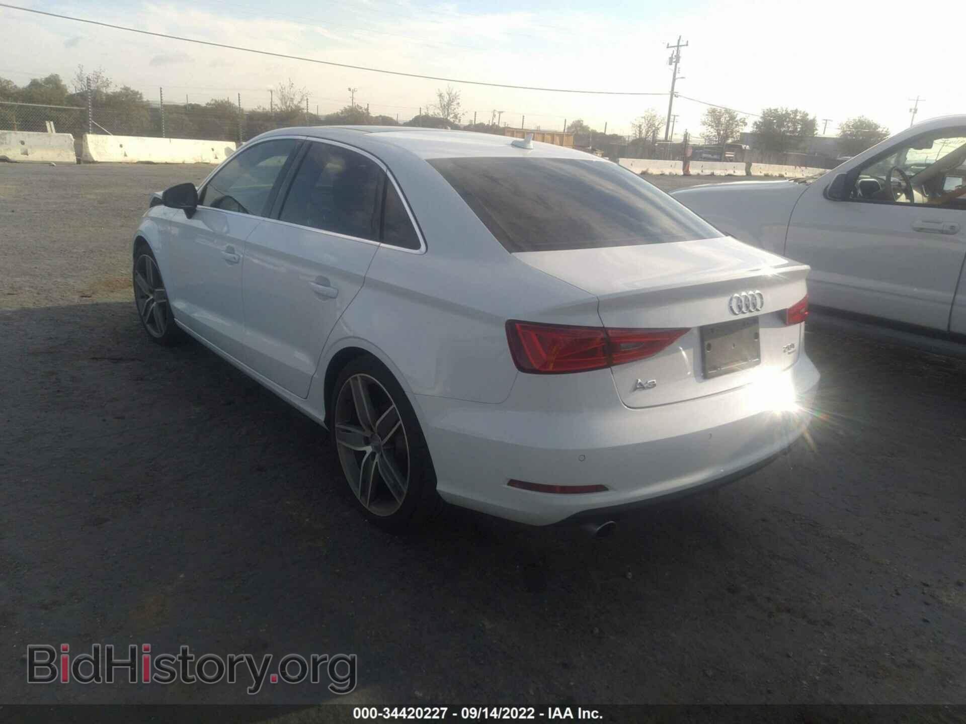 2015 AUDI A3 - VIN: WAUEFGFF1F1045392 - Фото 3