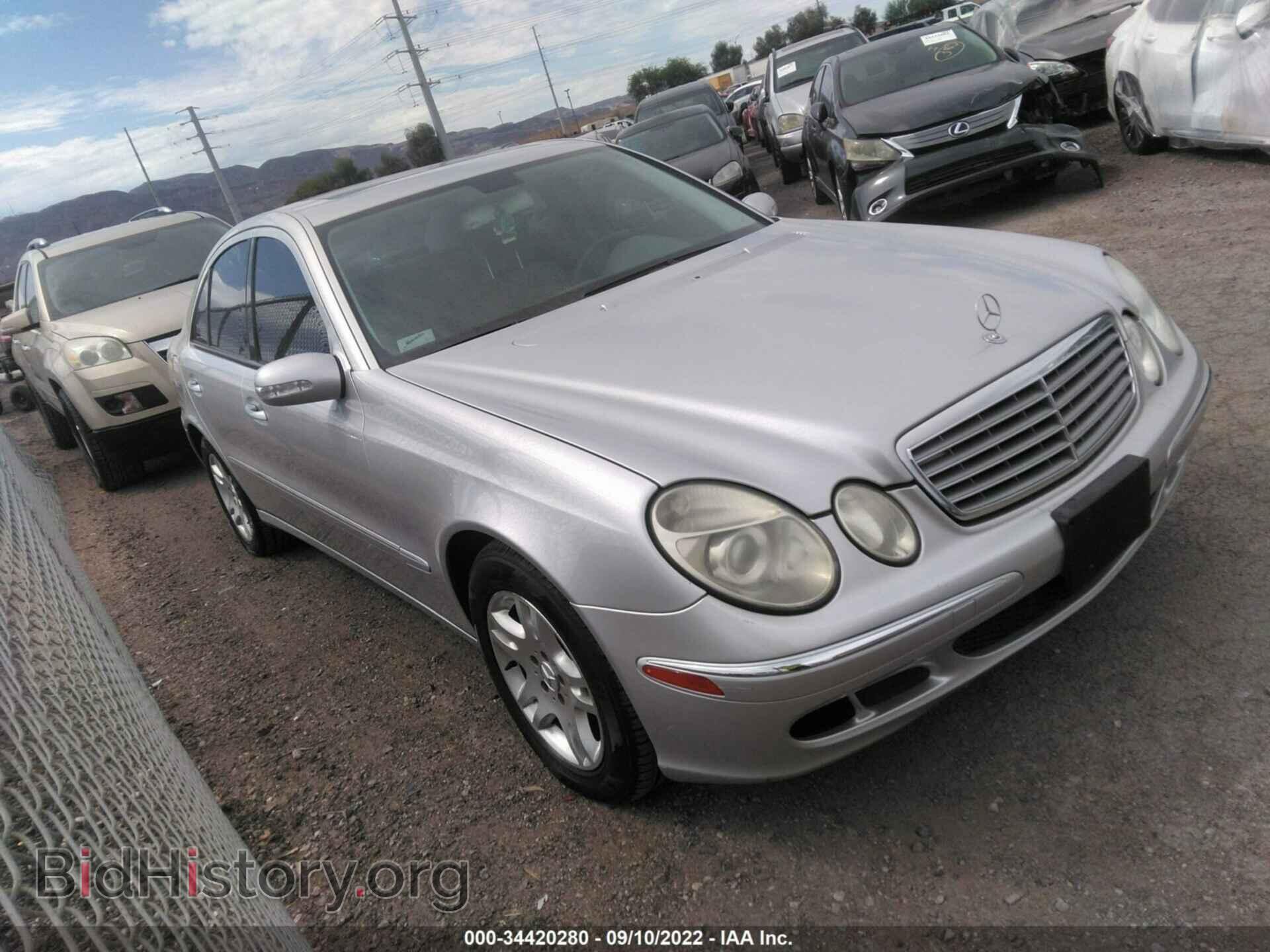 Photo WDBUF56J26A766357 - MERCEDES-BENZ E-CLASS 2006