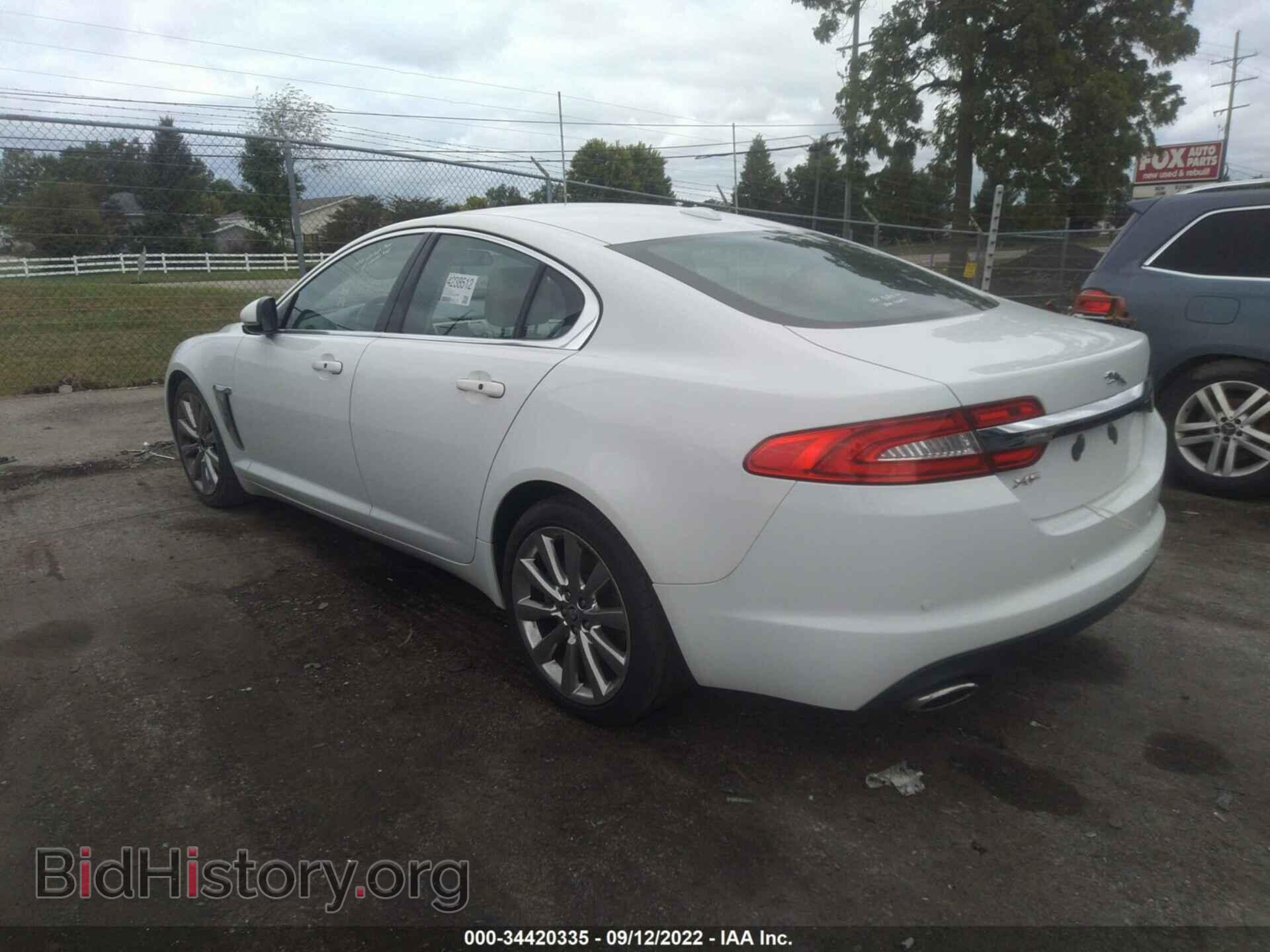 2012 JAGUAR XF - VIN: SAJWA0FB2CLS28490 - Фото 3
