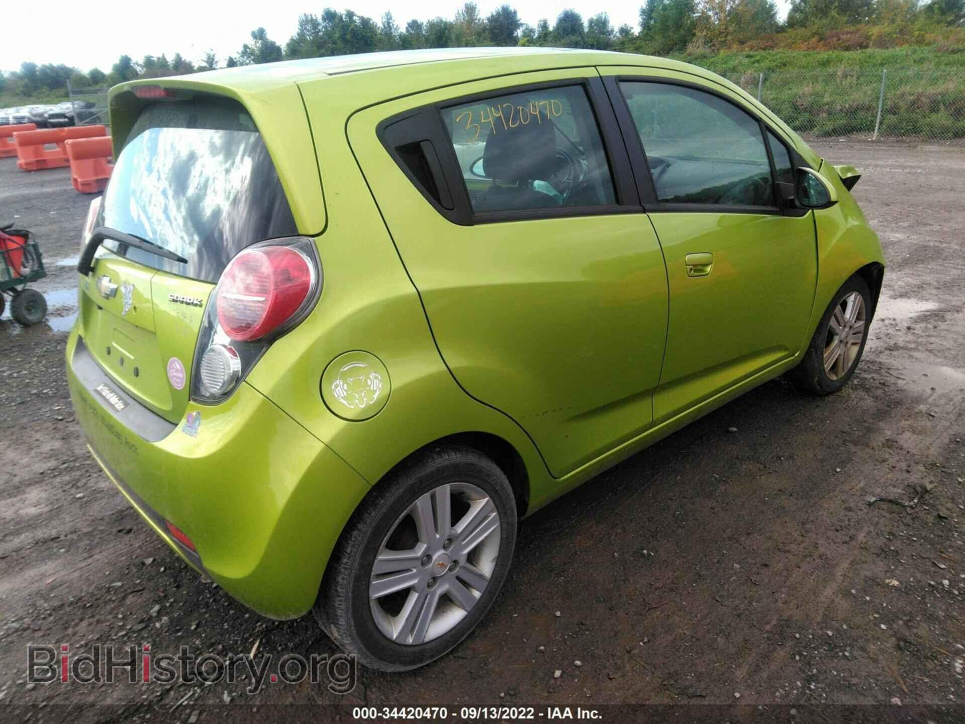2013 CHEVROLET SPARK - VIN: KL8CD6S90DC526982 - Фото 4
