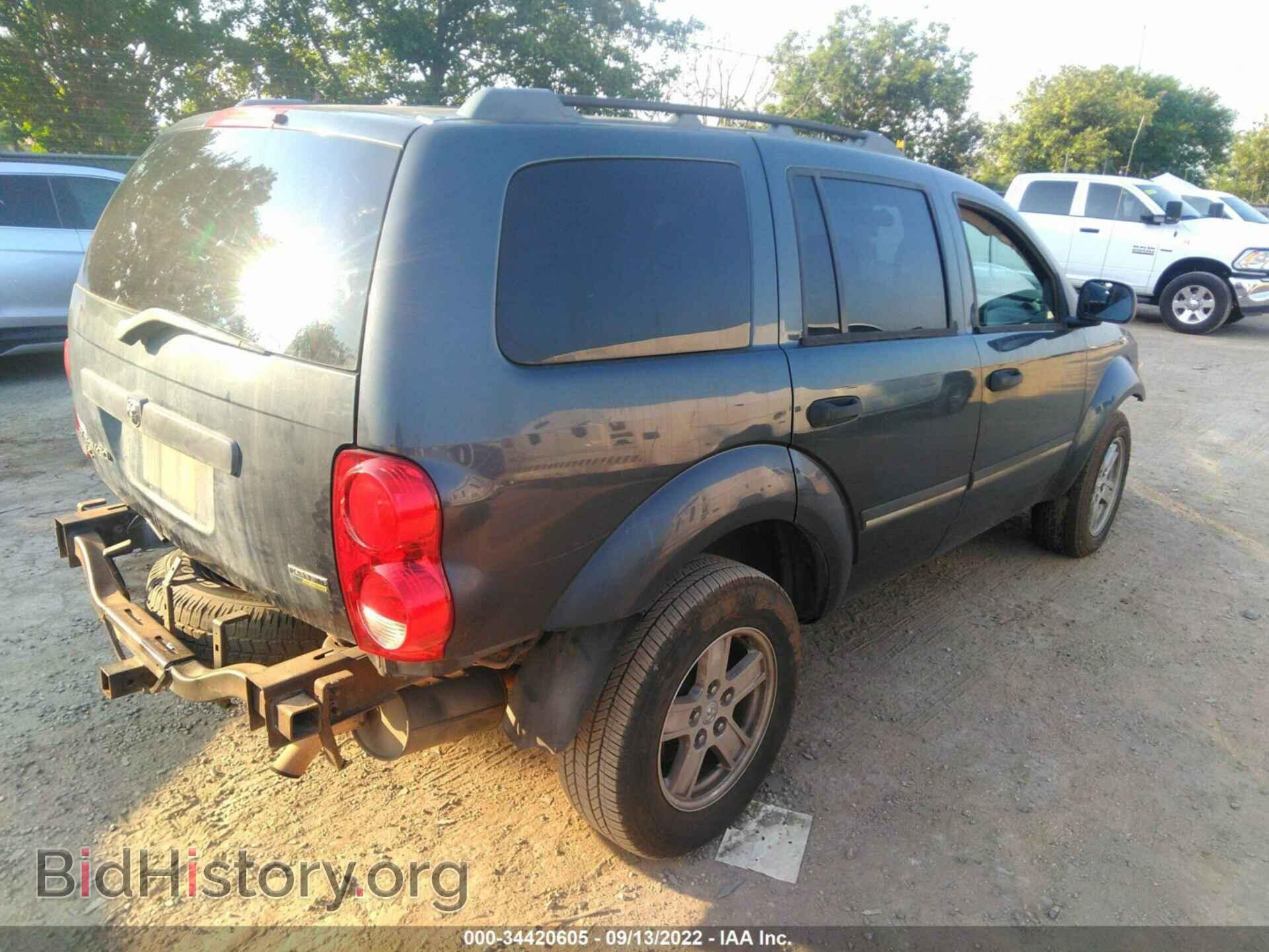 2007 DODGE DURANGO - VIN: 1D8HB48P87F536385 - Фото 4