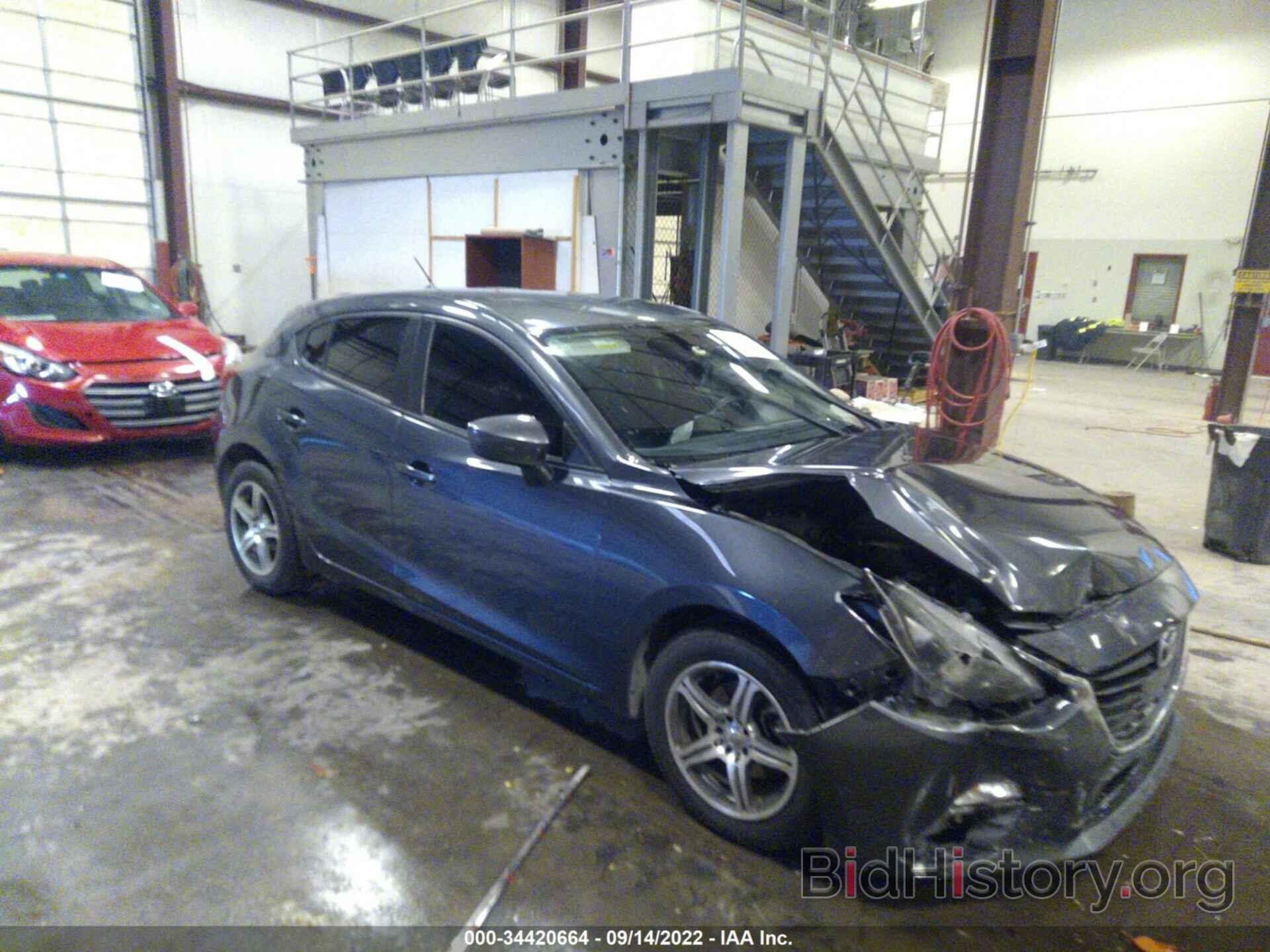 Photo JM1BM1K7XF1260647 - MAZDA MAZDA3 2015