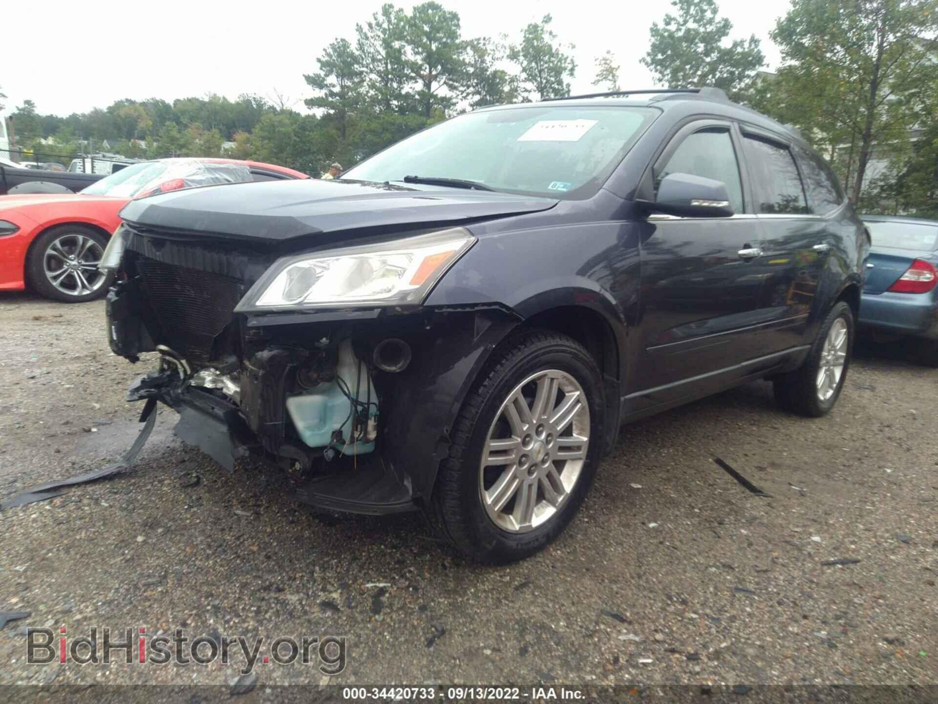 2013 CHEVROLET TRAVERSE - VIN: 1GNKRGKD3DJ126528 - Фото 2