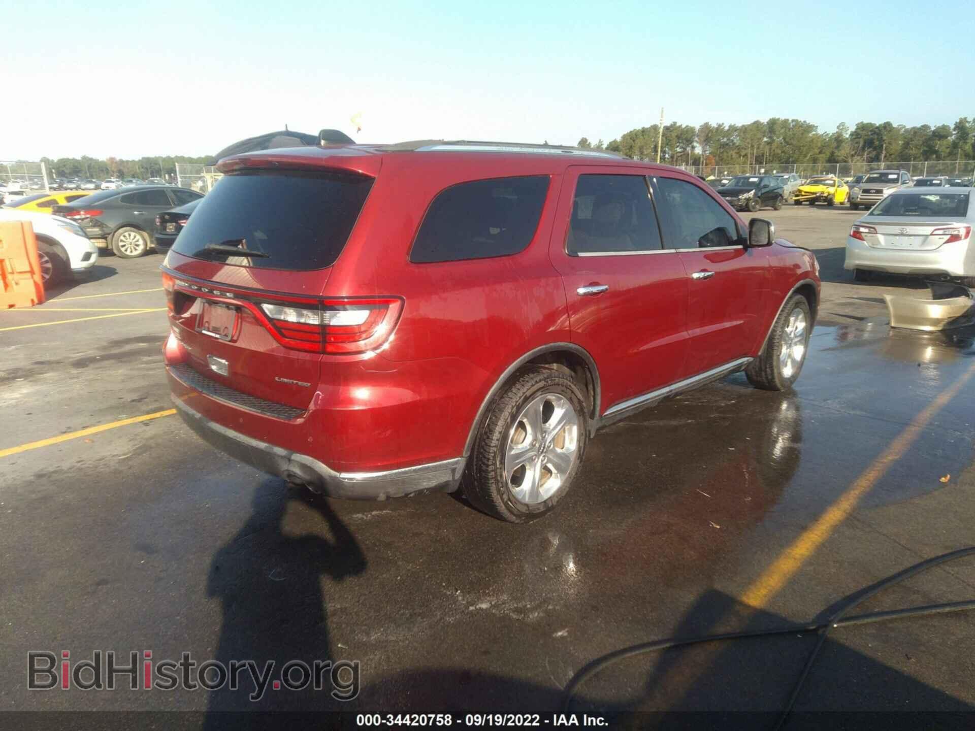 2014 DODGE DURANGO - VIN: 1C4RDHDG9EC411193 - Фото 4