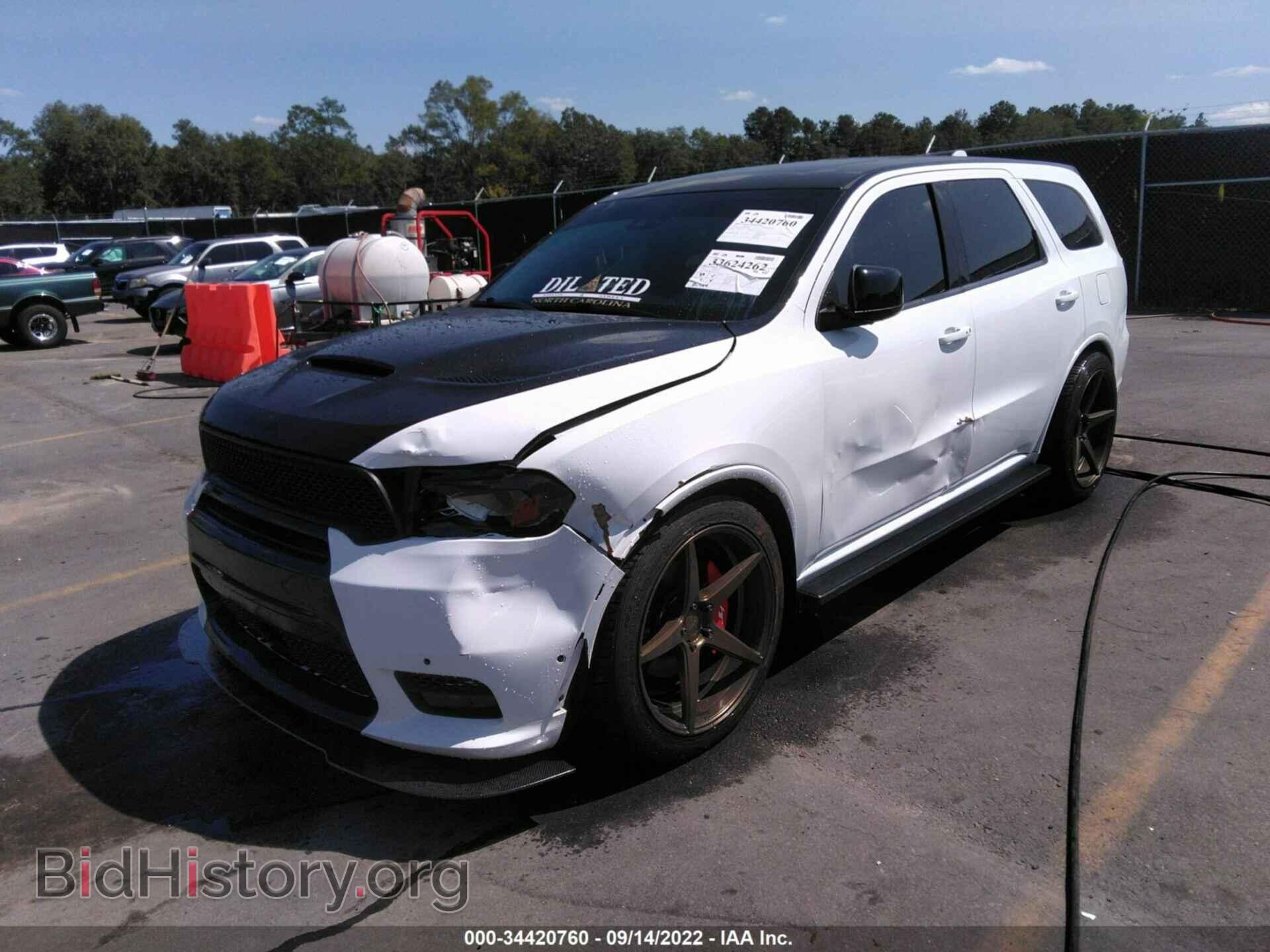 2018 DODGE DURANGO - VIN: 1C4SDHCT1JC115093 - Фото 2
