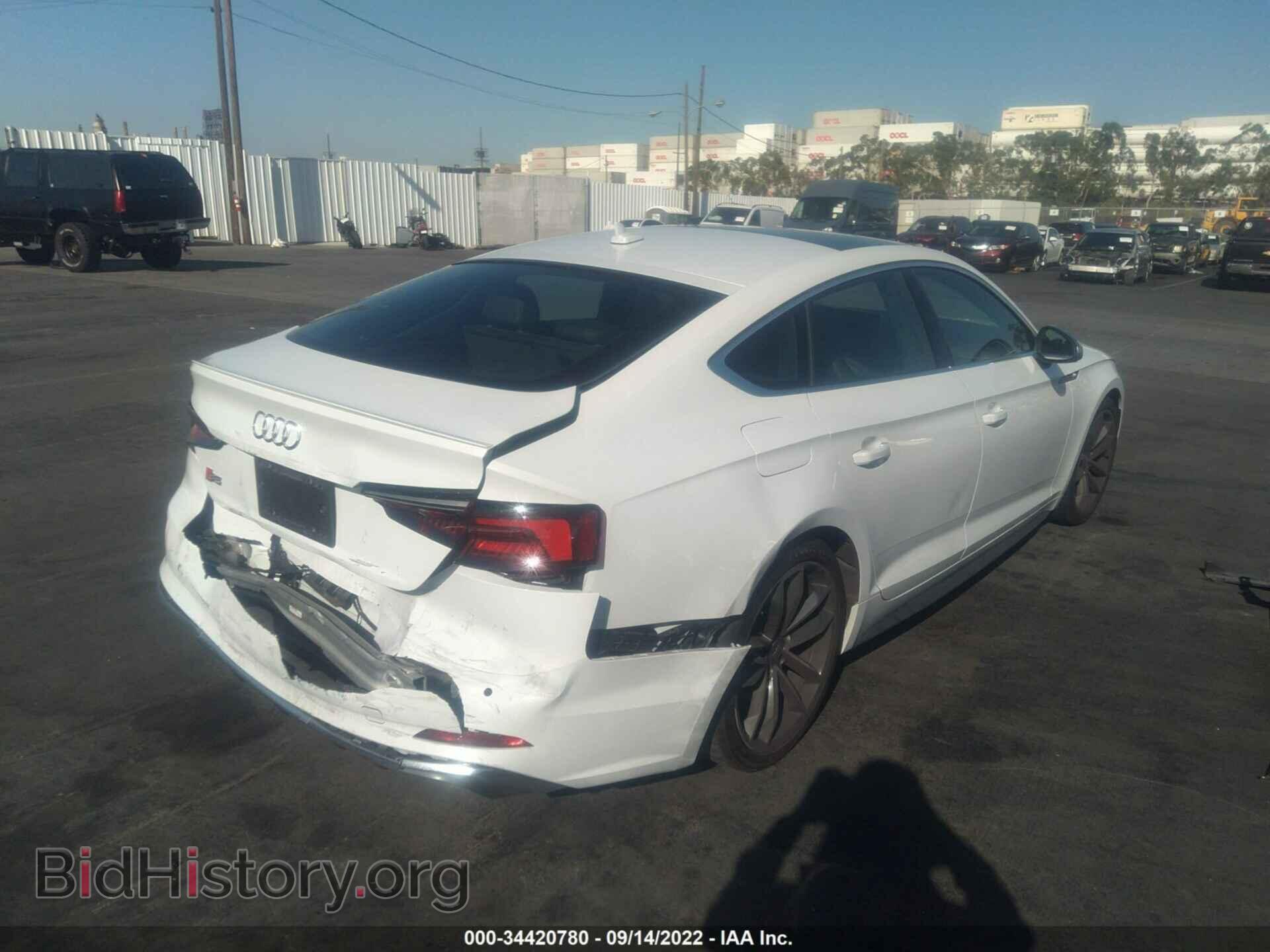 2018 AUDI S5 SPORTBACK - VIN: WAUC4CF5XJA047549 - Фото 4