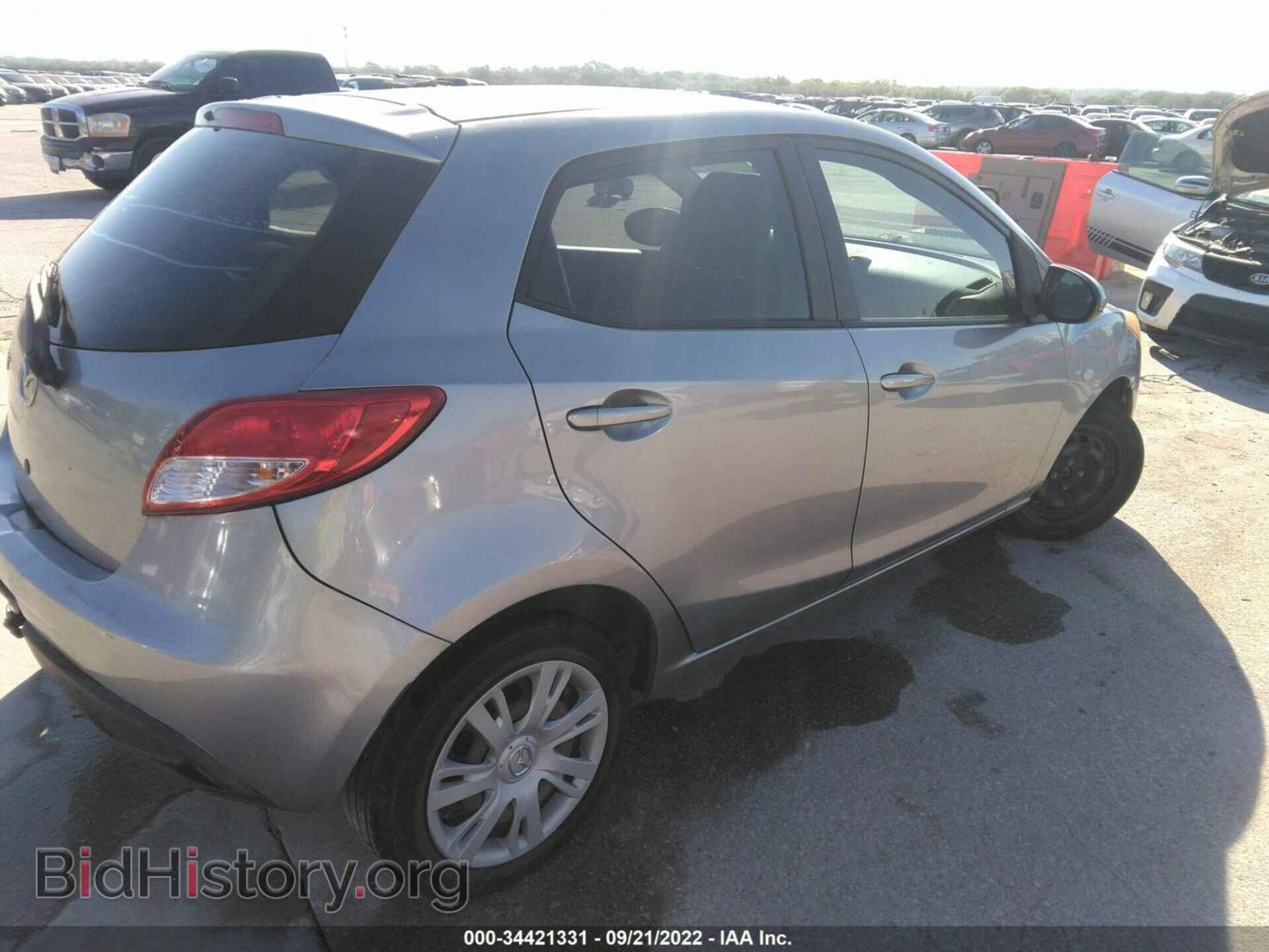 2012 MAZDA MAZDA2 - VIN: JM1DE1KY2C0137165 - Фото 4