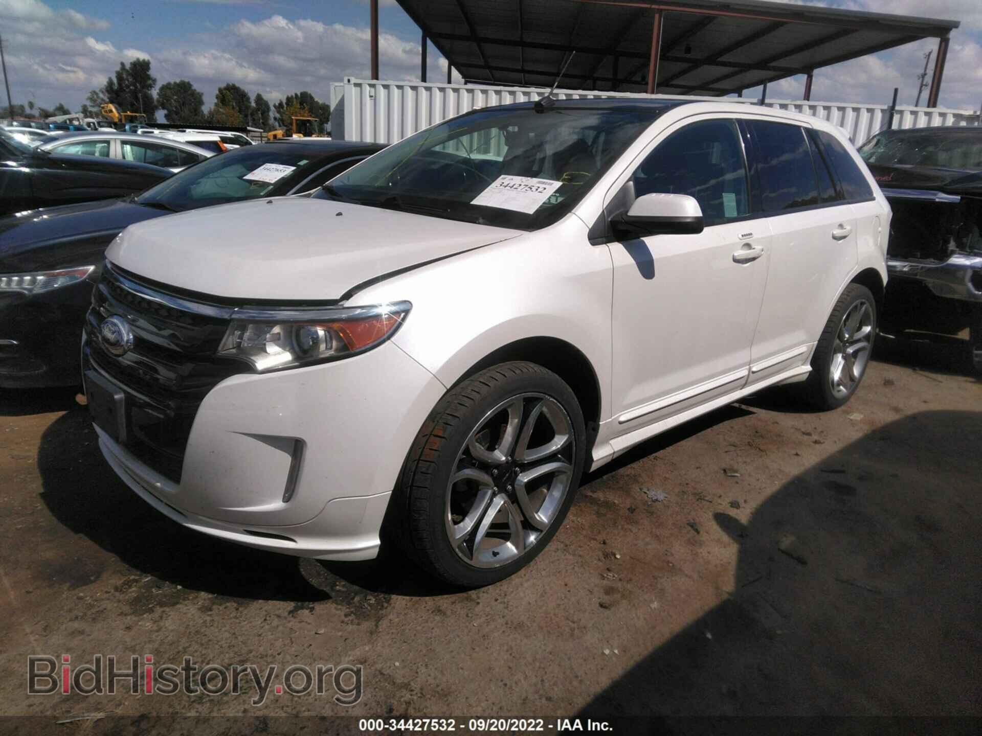 2014 FORD EDGE - VIN: 2FMDK3AK4EBB56508 - Фото 2