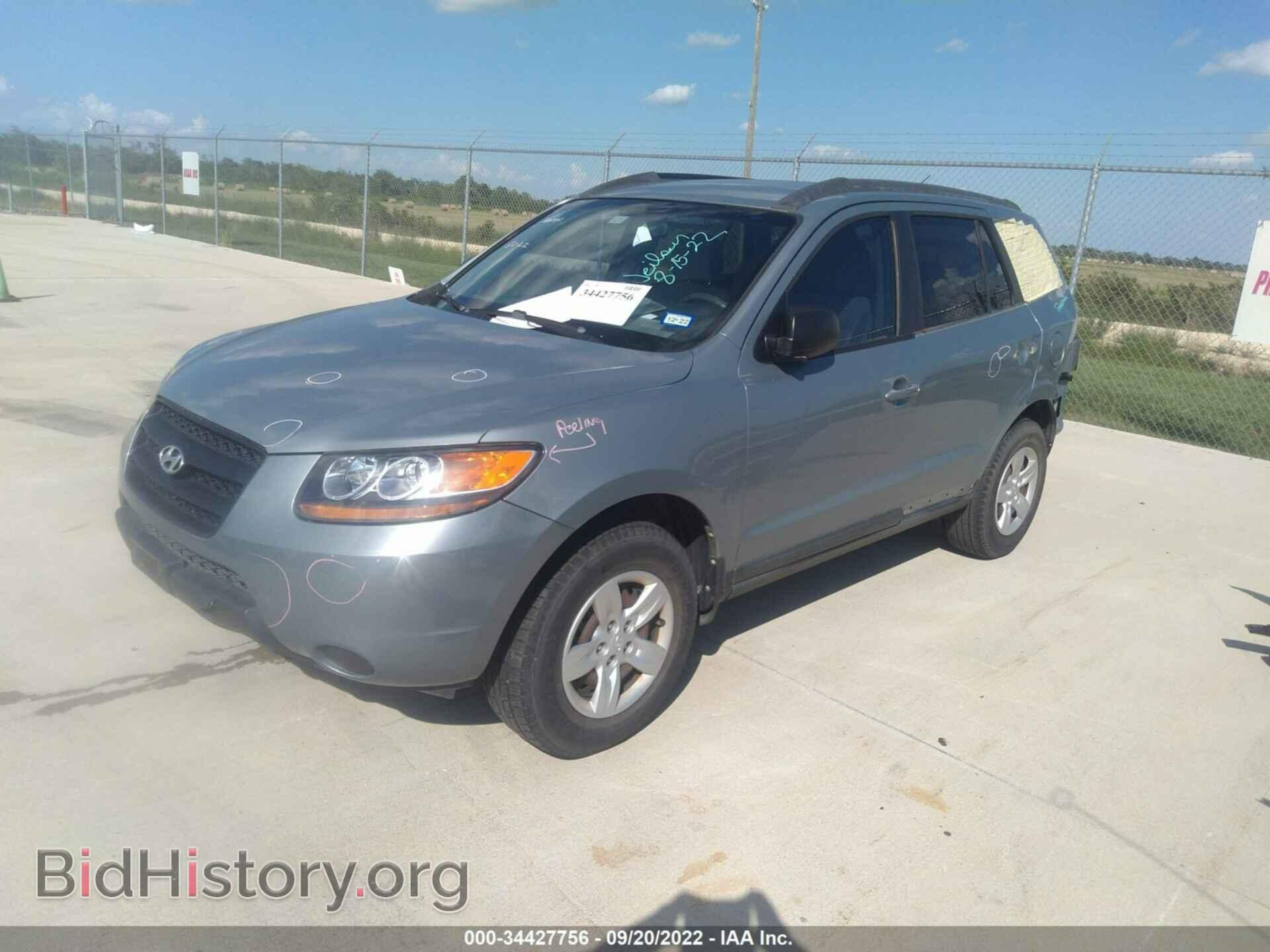 2009 HYUNDAI SANTA FE - VIN: 5NMSG13D09H278290 - Фото 2