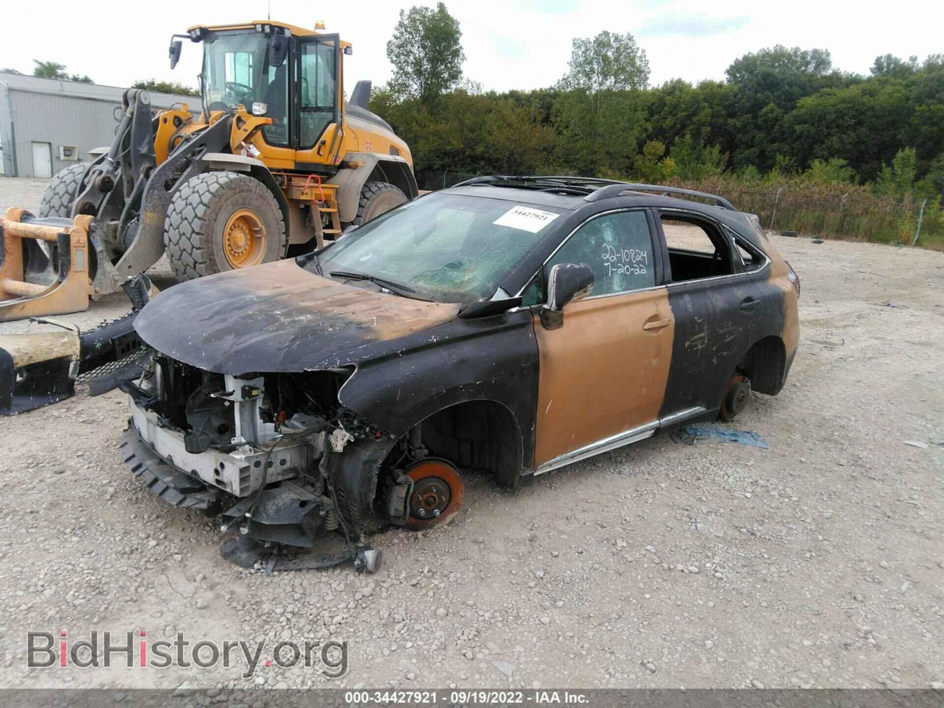 2014 LEXUS RX 350 - VIN: 2T2BK1BA1EC242559 - Фото 2