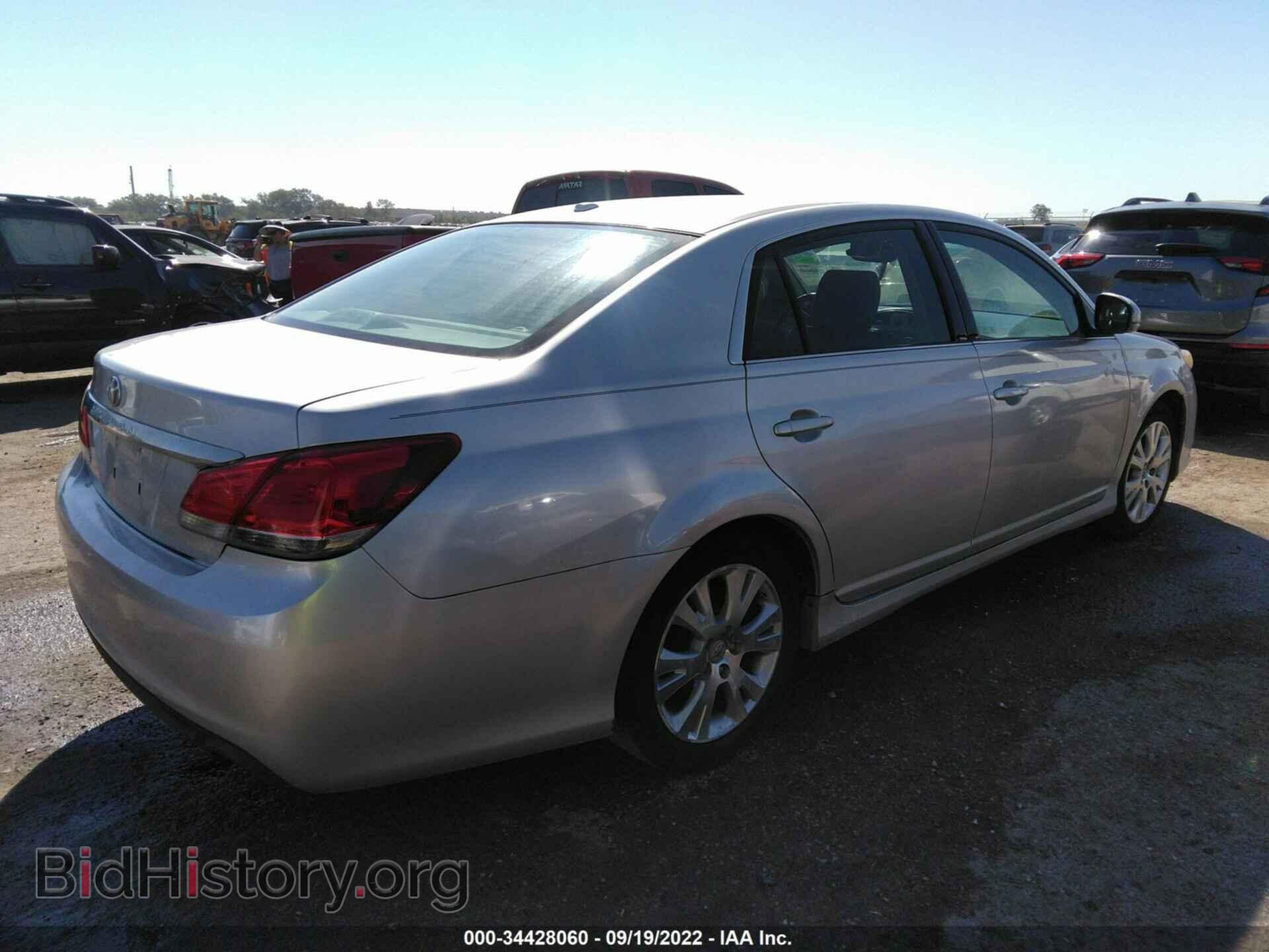 2012 TOYOTA AVALON - VIN: 4T1BK3DB2CU446692 - Фото 4