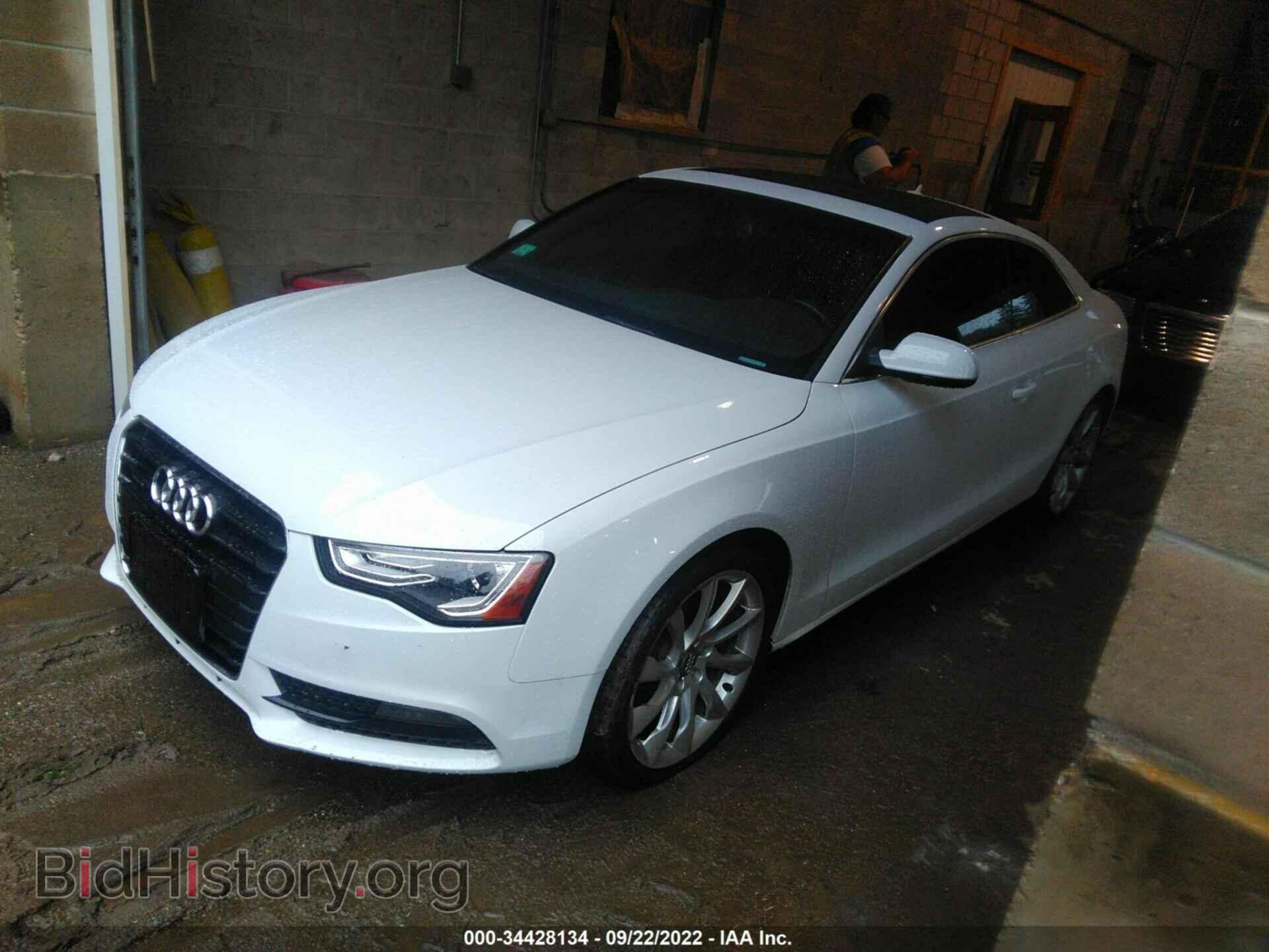 2013 AUDI A5 - VIN: WAULFAFR3DA045468 - Photo 2