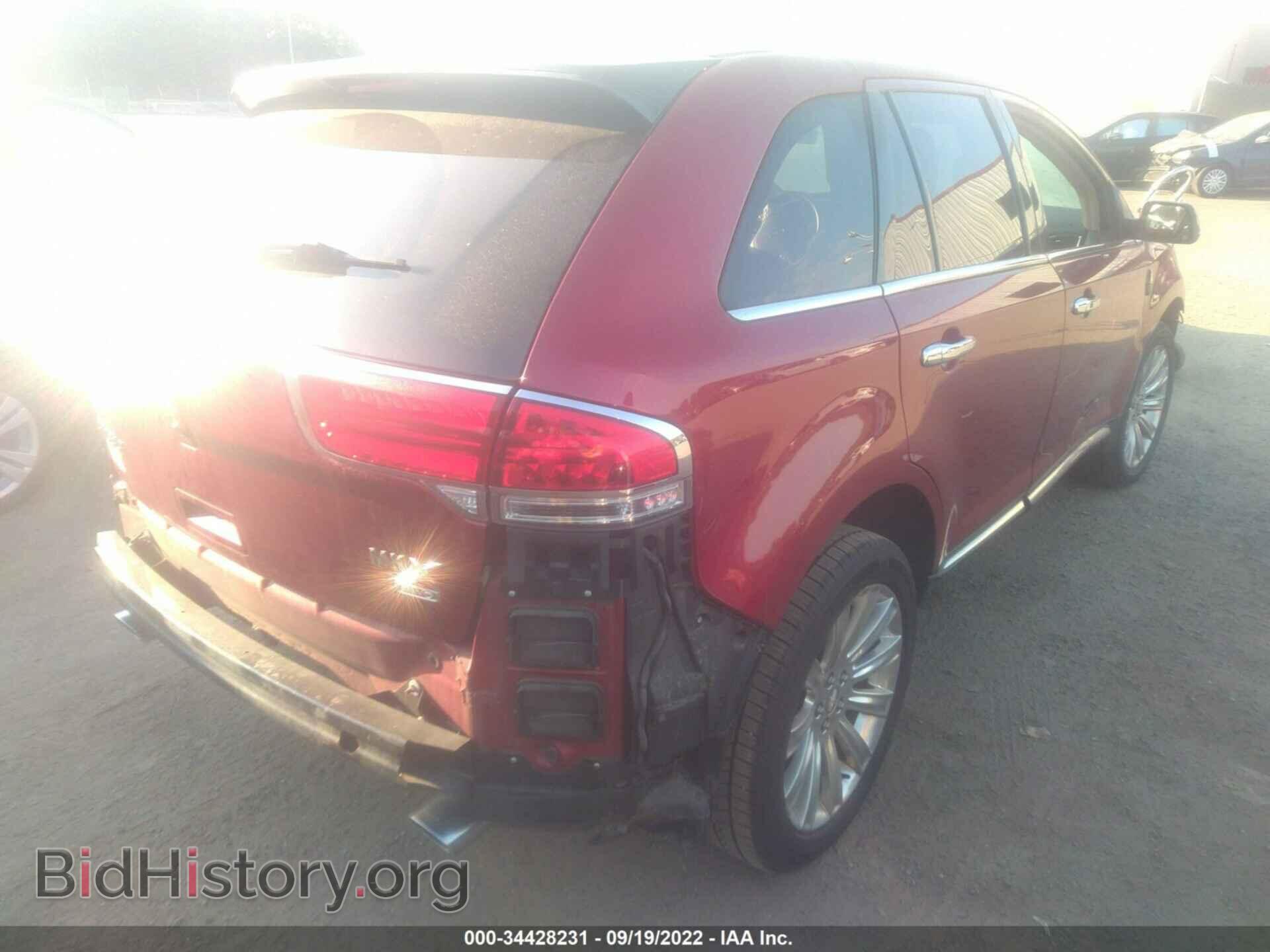 2013 LINCOLN MKX - VIN: 2LMDJ8JK9DBL44637 - Фото 4