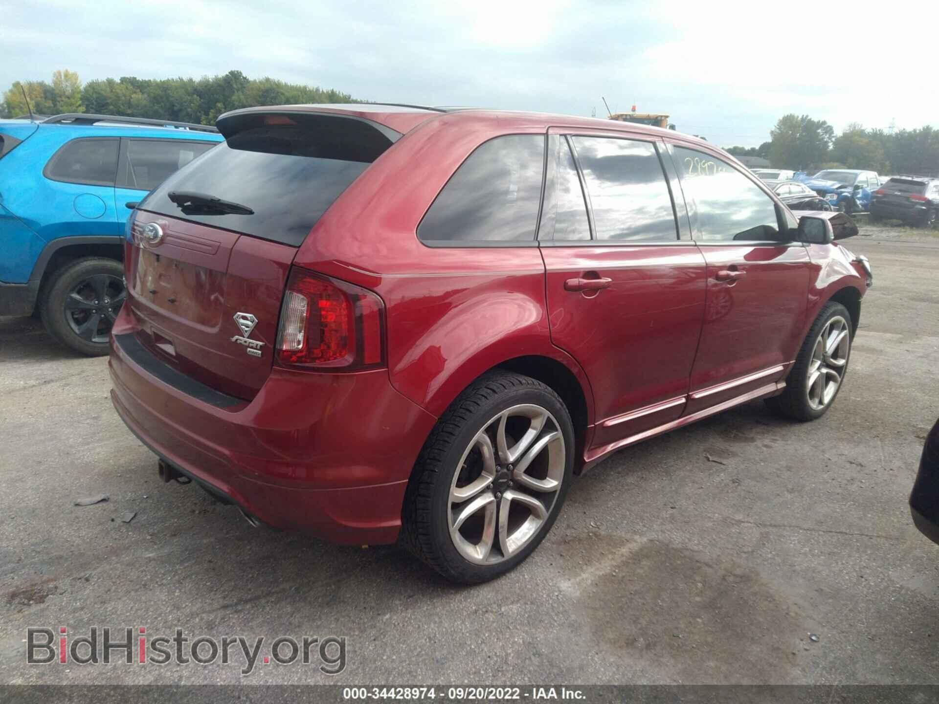 2013 FORD EDGE - VIN: 2FMDK4AK7DBA20796 - Фото 4