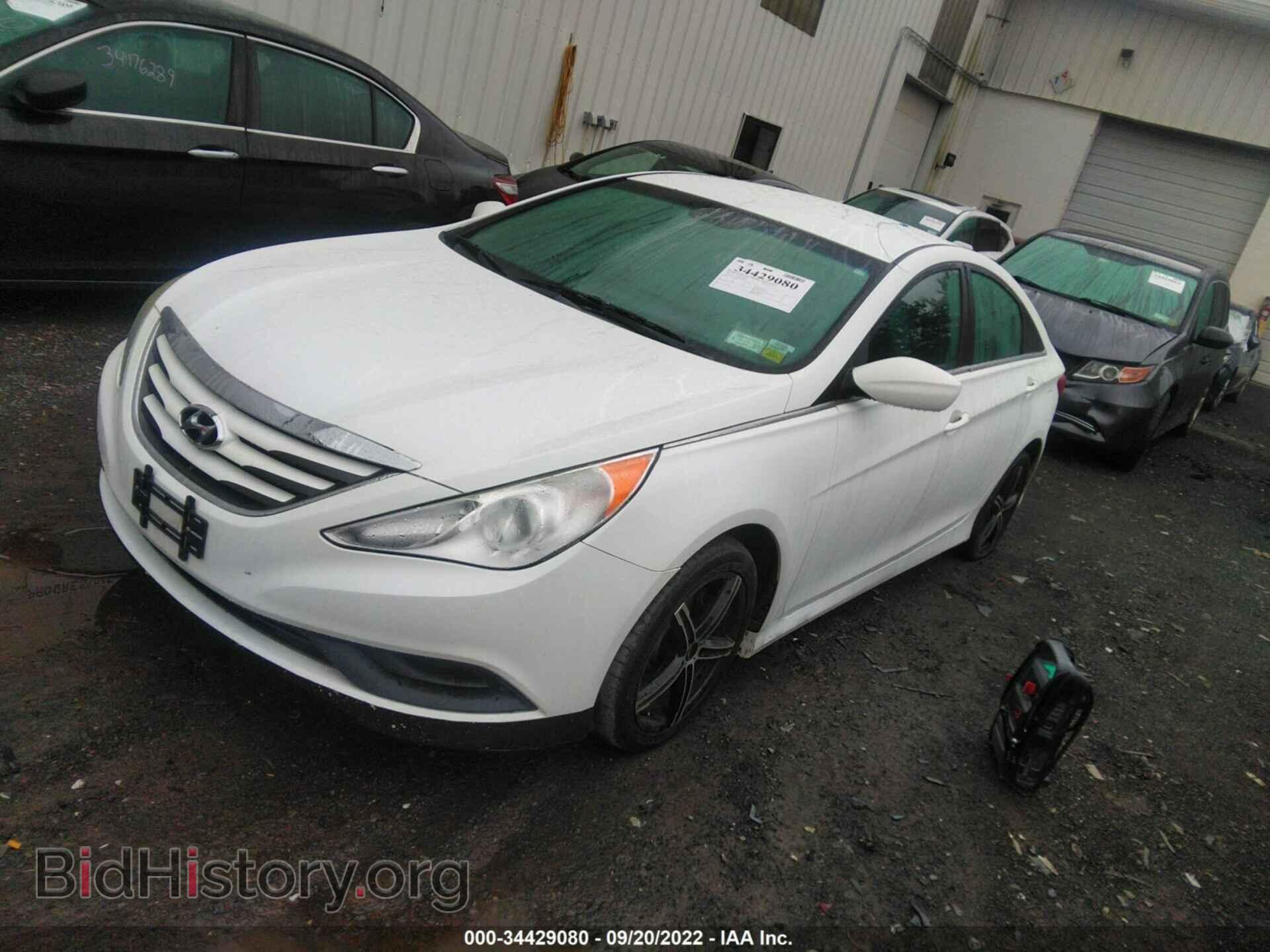 2014 HYUNDAI SONATA - VIN: 5NPEB4AC7EH816598 - Photo 2
