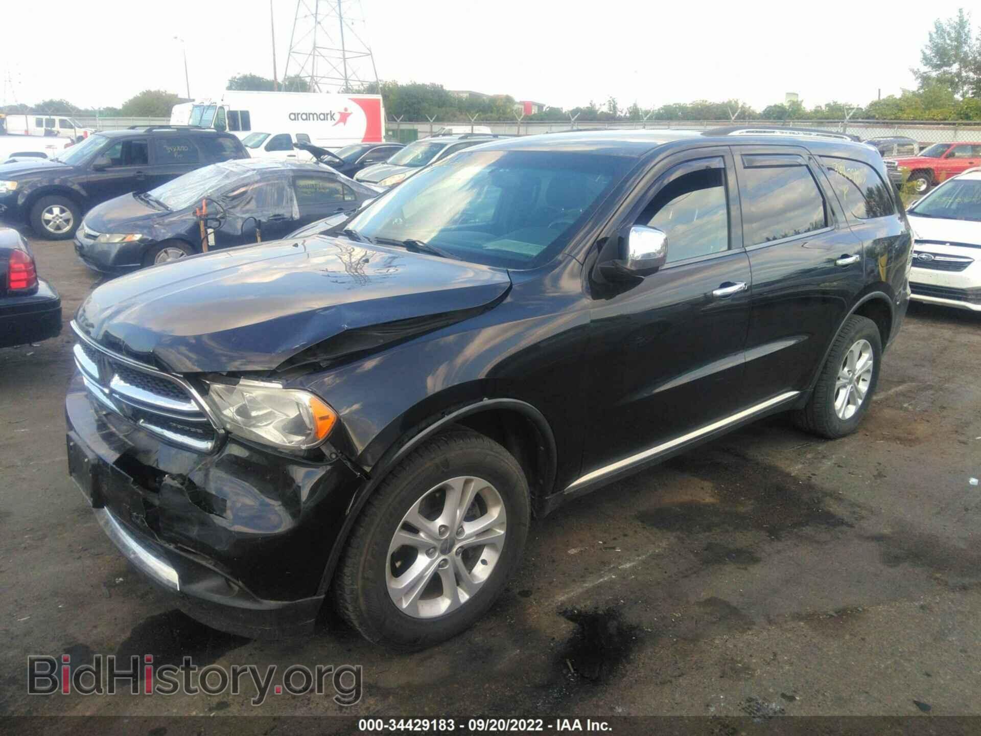 2012 DODGE DURANGO - VIN: 1C4RDJDG7CC130501 - Фото 2