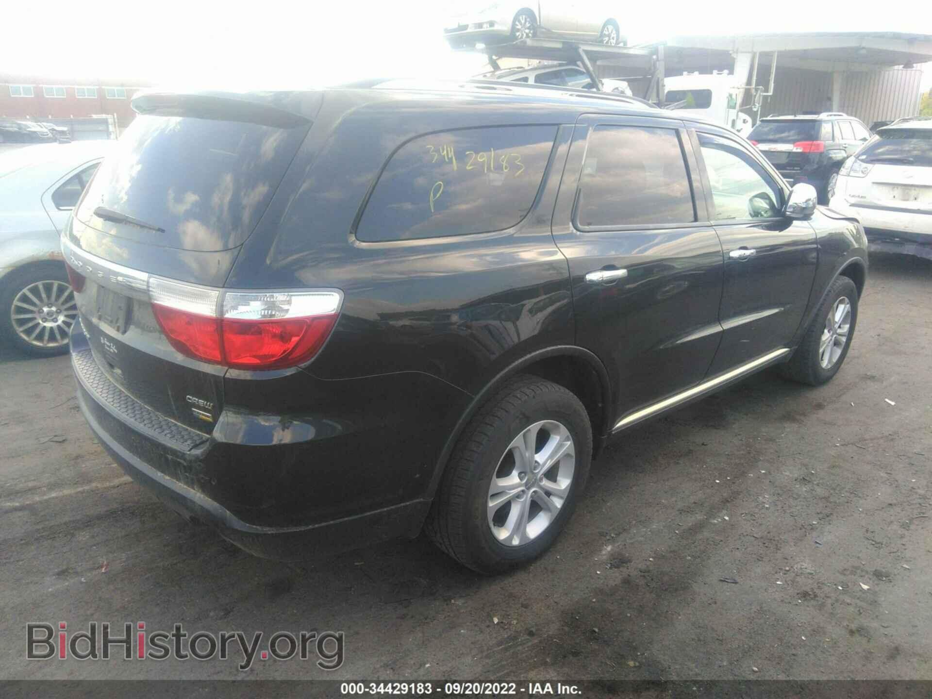 2012 DODGE DURANGO - VIN: 1C4RDJDG7CC130501 - Фото 4