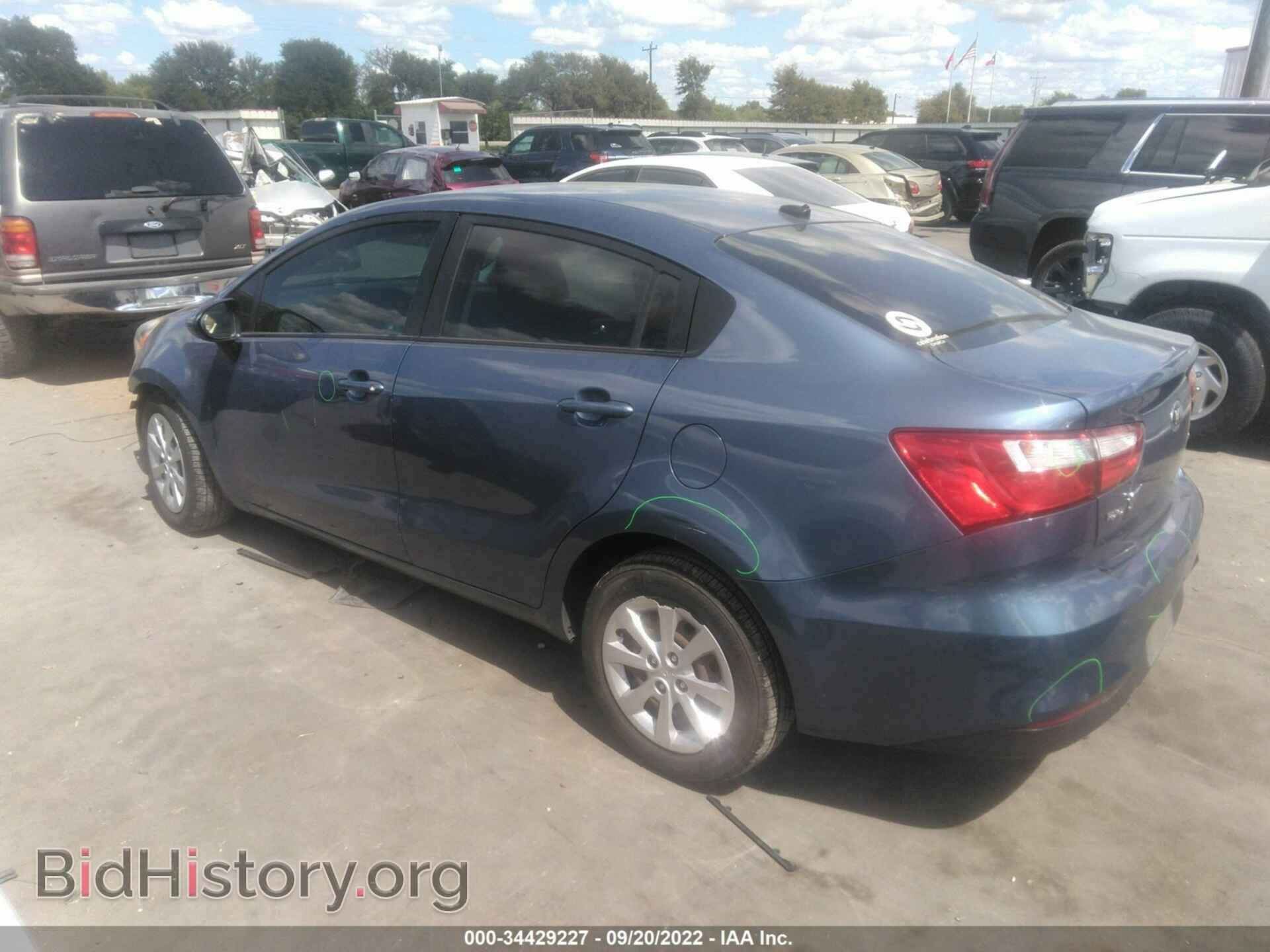2016 KIA RIO - VIN: KNADM4A38G6593553 - Фото 3